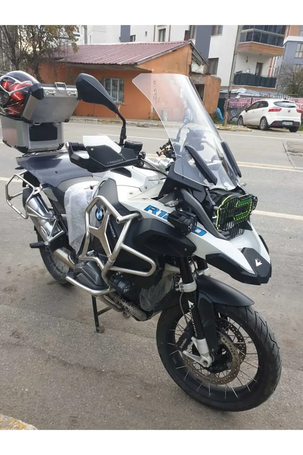 Bmw R 1200 1250 GS Ön Cam 2013-2024 Model 52cm Şeffaf Renkli 4mm