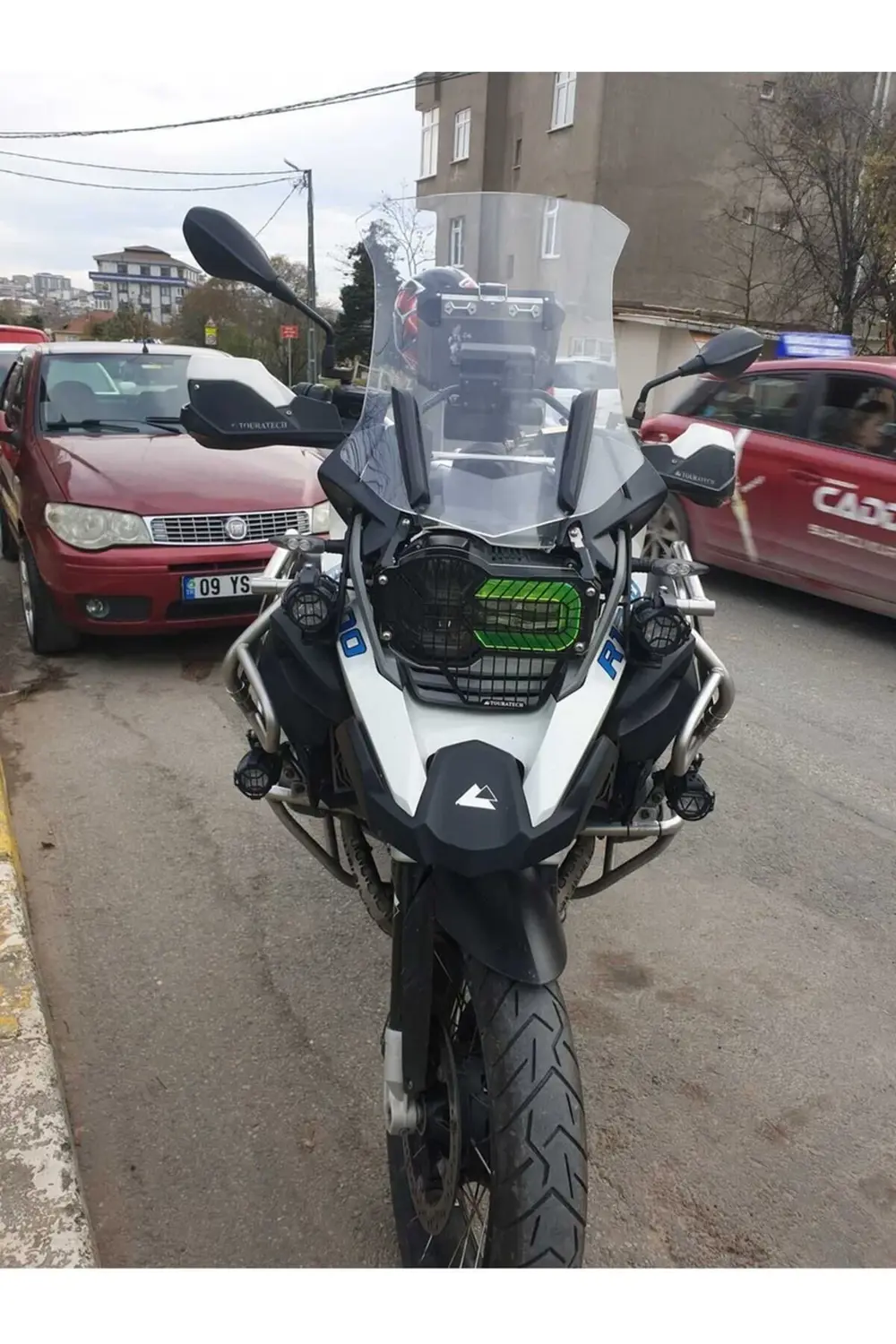 Bmw R 1200 1250 GS Ön Cam 2013-2024 Model 52cm Şeffaf Renkli 4mm