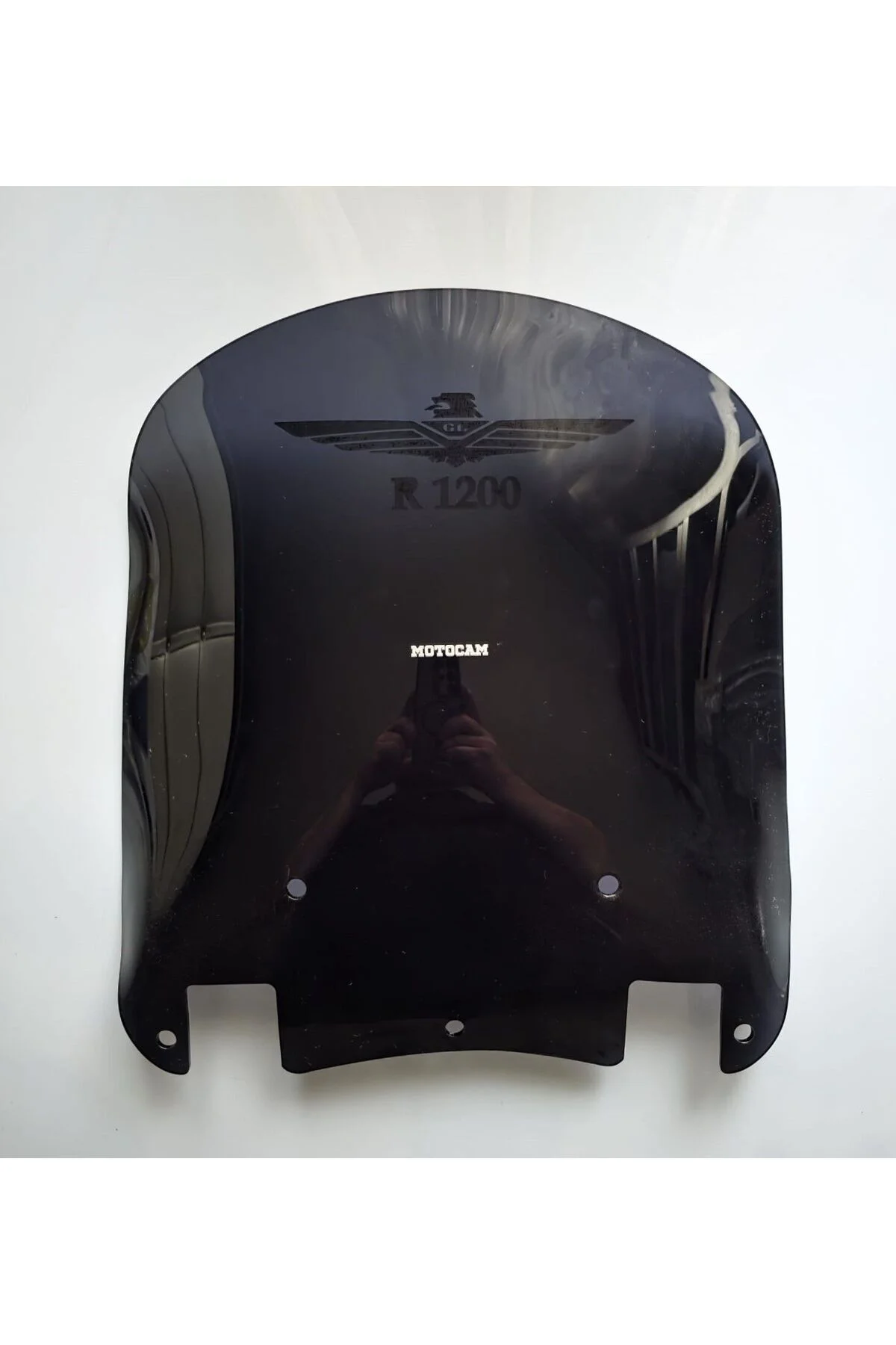 Bmw R 1200 CL Arka Cam 2002-2005 Model 42cm Siyah Renkli 4mm