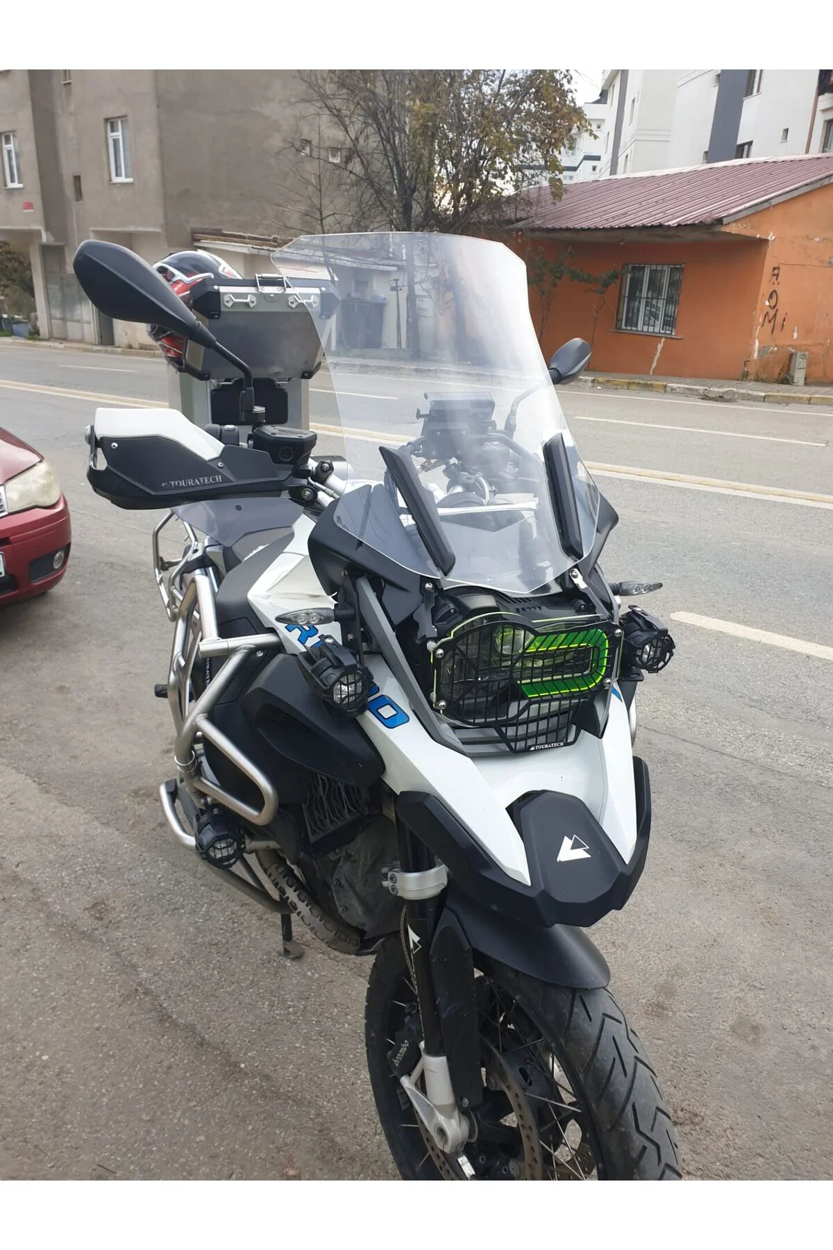Bmw R 1200 GS Ön Cam 2013-2026 Model 52cm Şeffaf Renkli 4mm