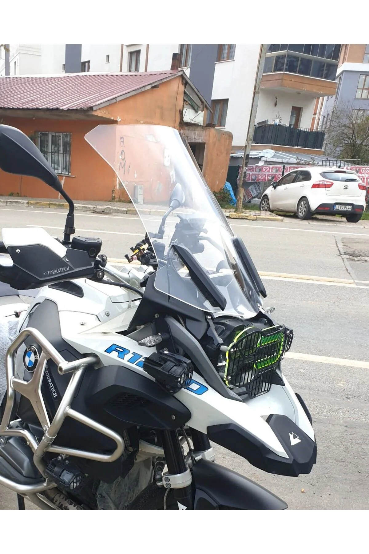 Bmw R 1200 GS Ön Cam 2013-2026 Model 52cm Şeffaf Renkli 4mm