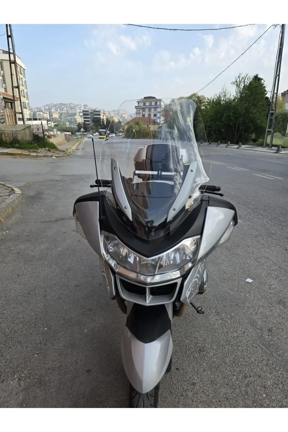 Bmw R 1200 RT Ön Cam 2005-2015 Model 70cm Şeffaf Renkli 4mm