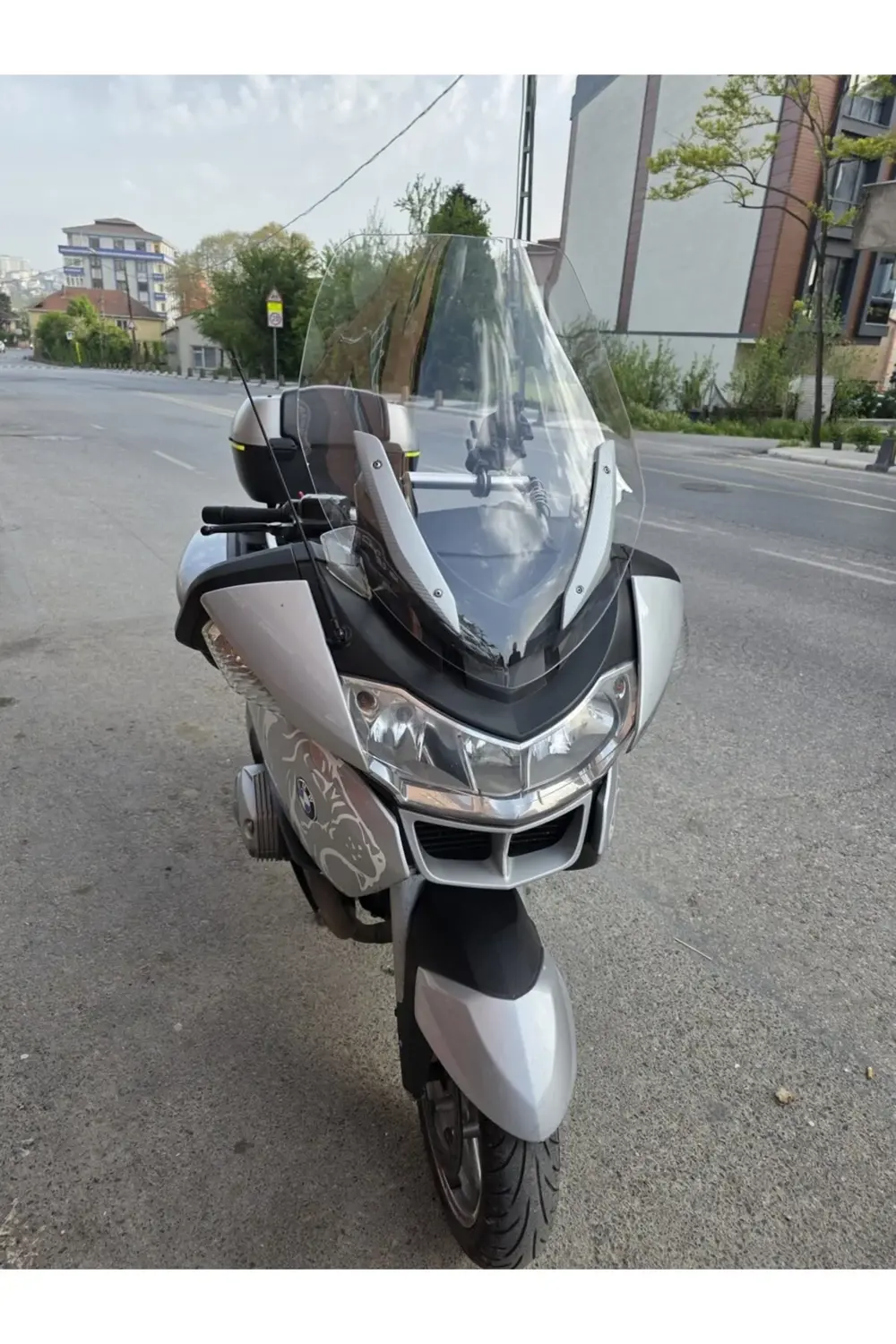 Bmw R 1200 RT Ön Cam 2005-2015 Model 70cm Şeffaf Renkli 4mm