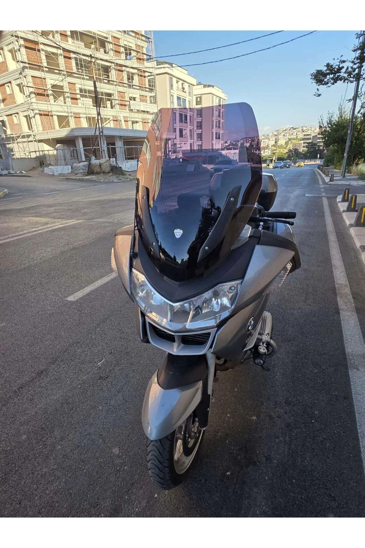 Bmw R 1200 RT Ön Cam 2005-2015 Model 70cm Siyah Renkli 4mm