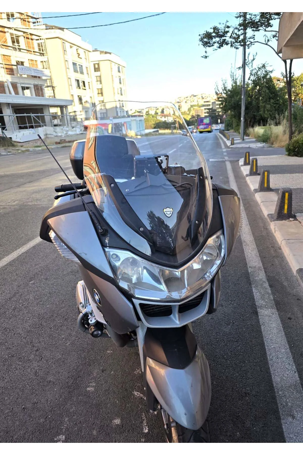 Bmw R 1200 RT Ön Cam 2005-2015 Model 70cm Şeffaf Renkli 4mm