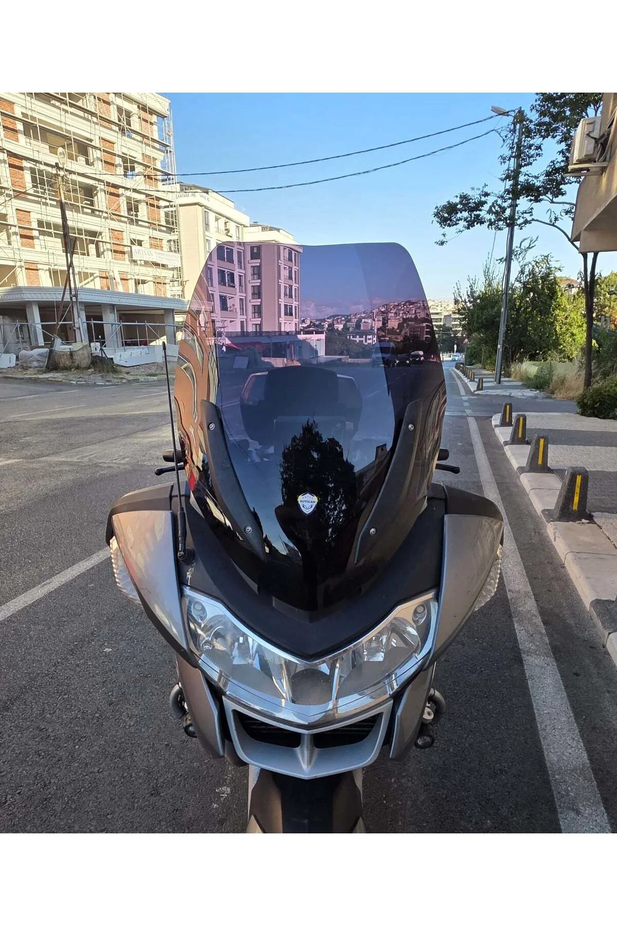 Bmw R 1200 RT Ön Cam 2005-2015 Model 70cm Siyah Renkli 4mm