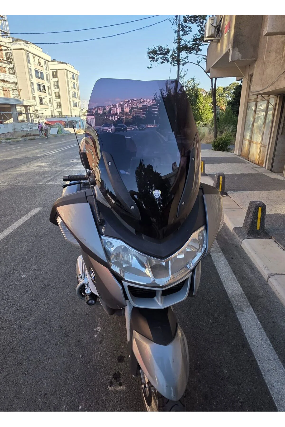 Bmw R 1200 RT Ön Cam 2005-2015 Model 70cm Siyah Renkli 4mm
