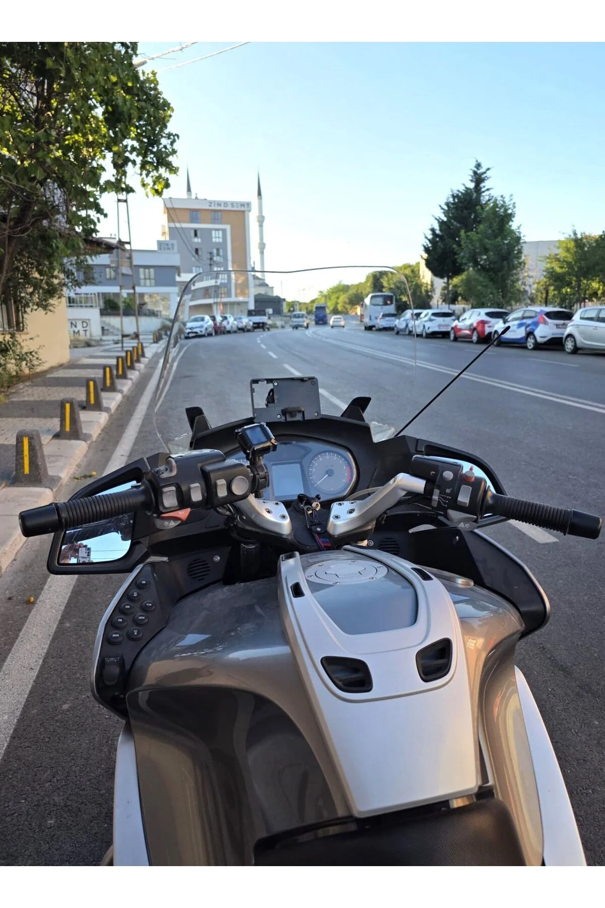 Bmw R 1200 RT Ön Cam 2005-2015 Model 70cm Şeffaf Renkli 4mm
