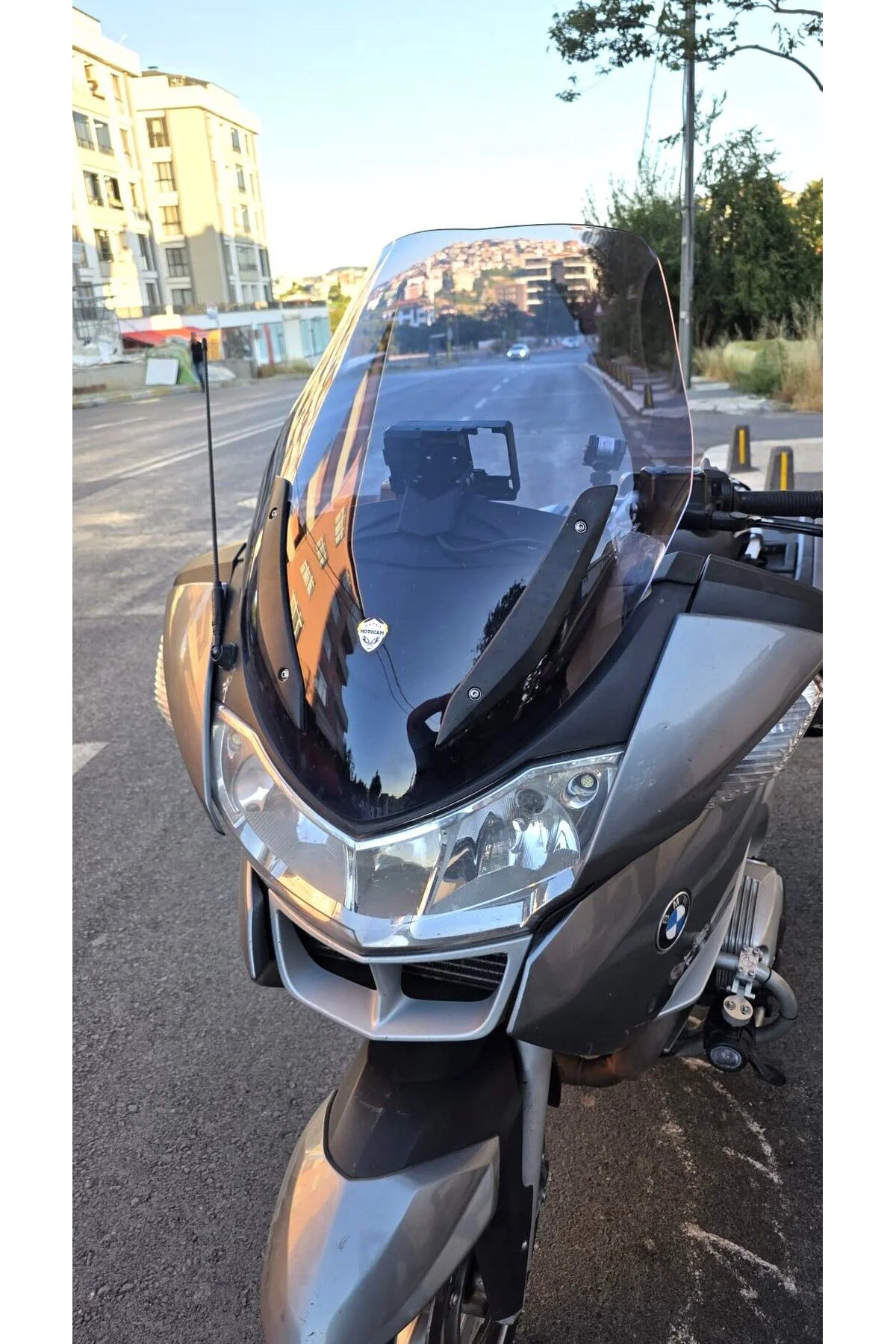 Bmw R 1200 RT Ön Cam 2005-2015 Model 70cm Füme Renkli 4mm