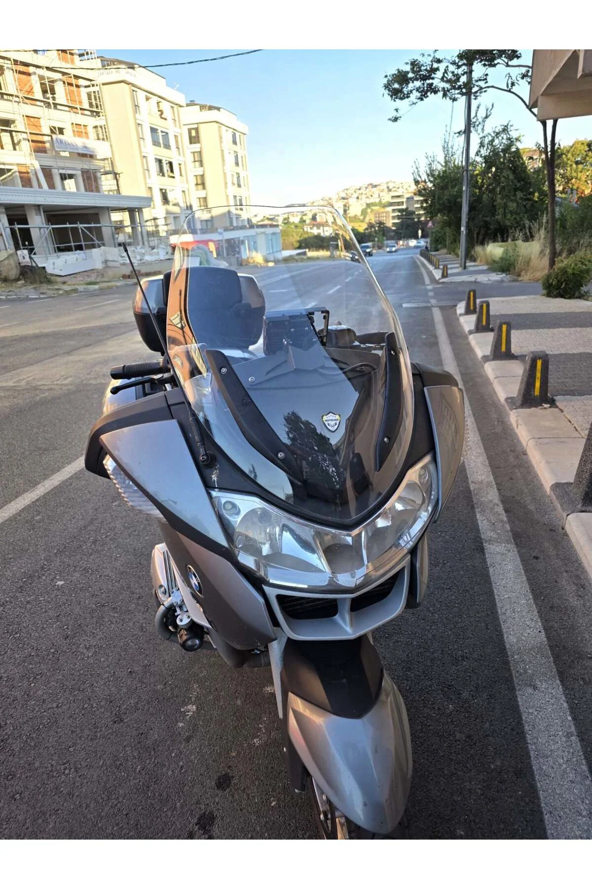 Bmw R 1200 RT Ön Cam 2005-2015 Model 70cm Şeffaf Renkli 4mm