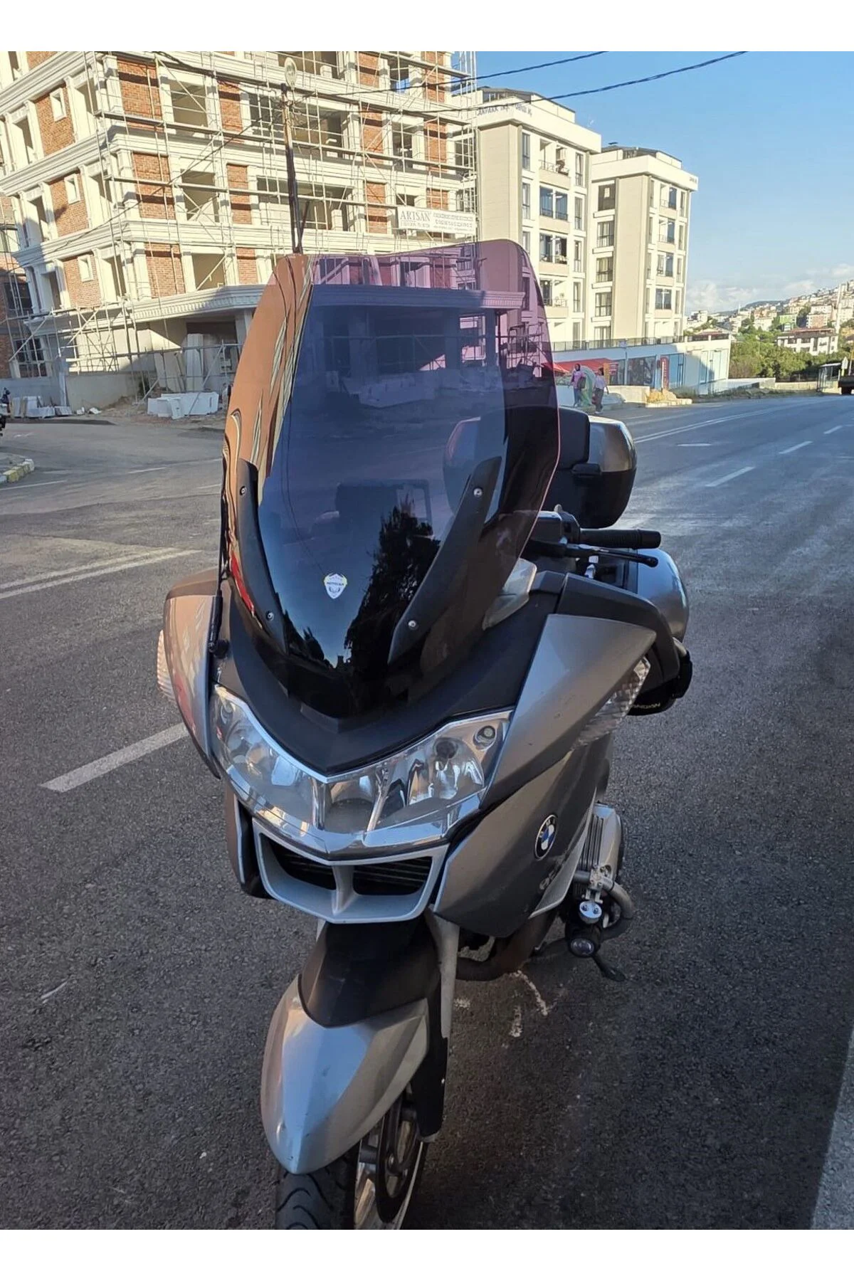 Bmw R 1200 RT Ön Cam 2005-2015 Model 70cm Siyah Renkli 4mm