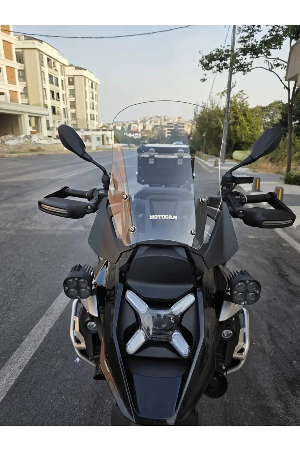 Bmw R 1300 GS Ön Cam 2023-2025 Model 48cm Şeffaf Renkli 4mm