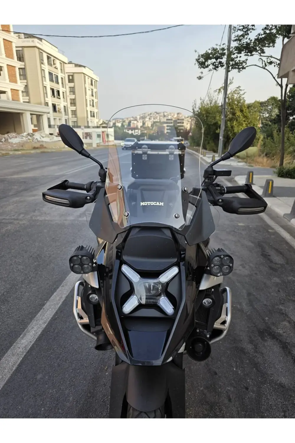 Bmw R 1300 GS Ön Cam 2023-2025 Model 48cm Şeffaf Renkli 4mm