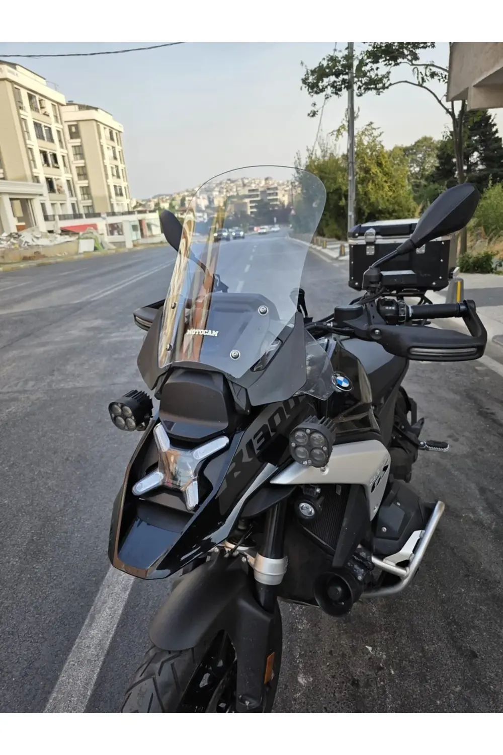 Bmw R 1300 GS Ön Cam 2023-2025 Model 48cm Şeffaf Renkli 4mm