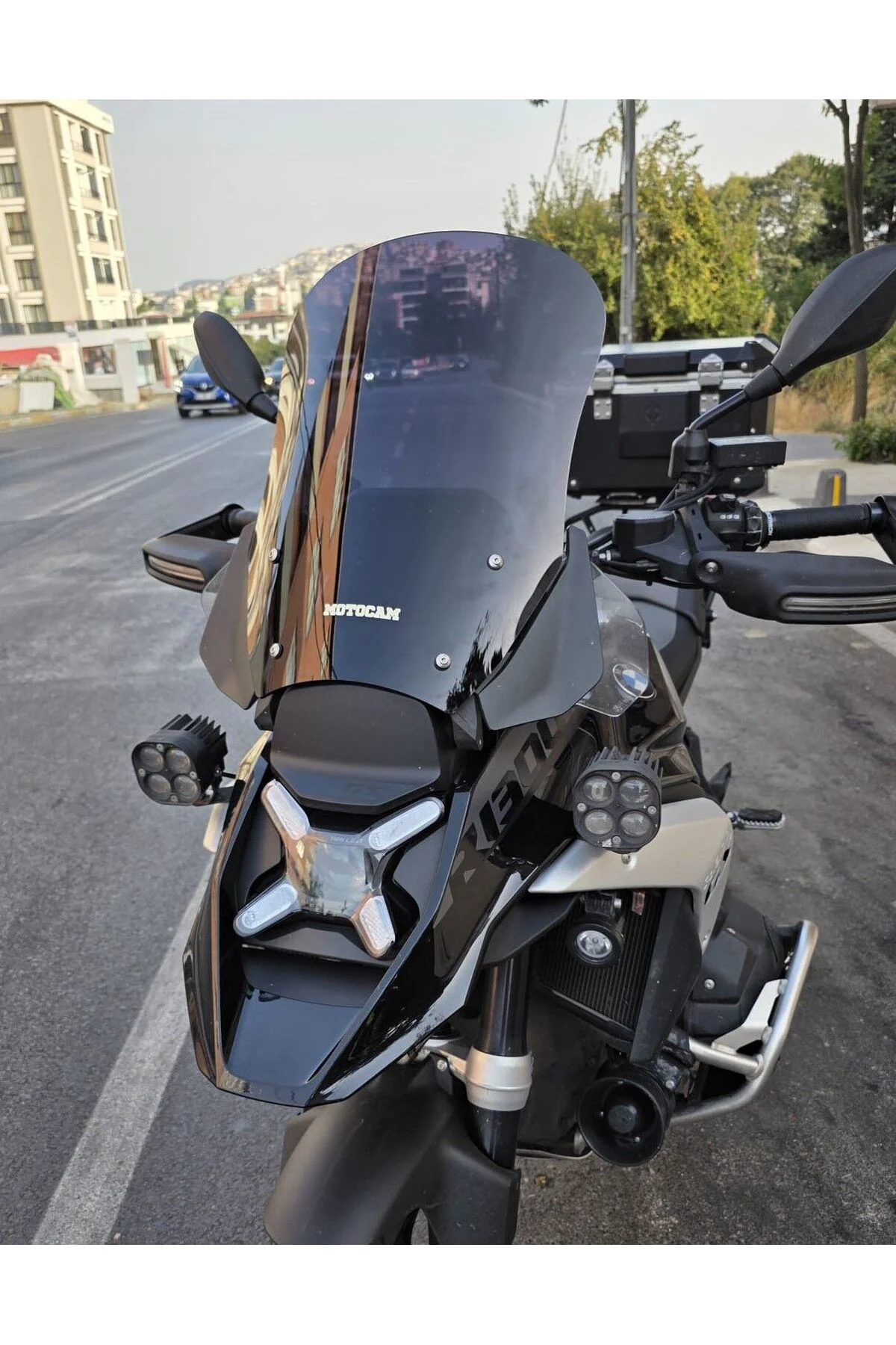Bmw R 1300 GS Ön Cam 2023-2026 Model 48cm Siyah Renkli 4mm