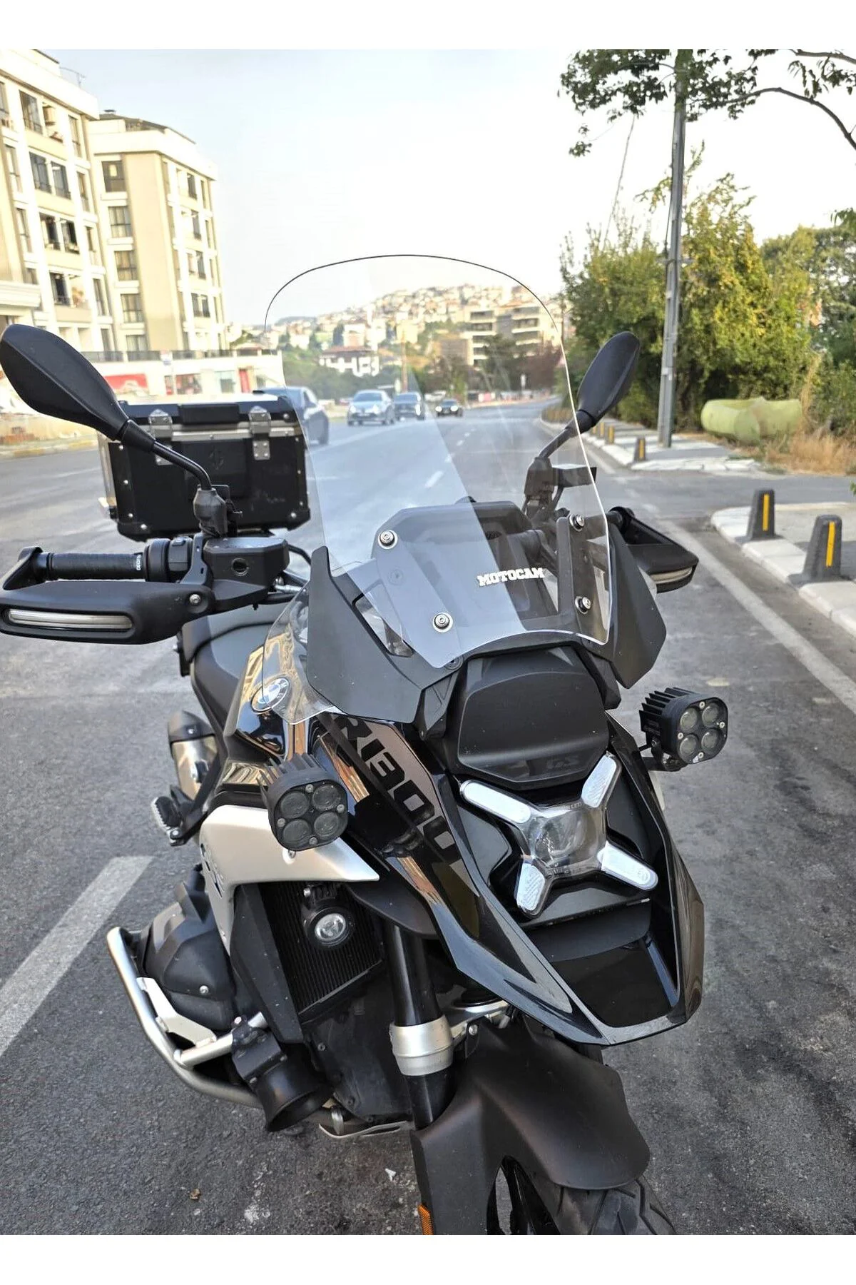 Bmw R 1300 GS Ön Cam 2023-2026 Model 48cm Şeffaf Renkli 4mm