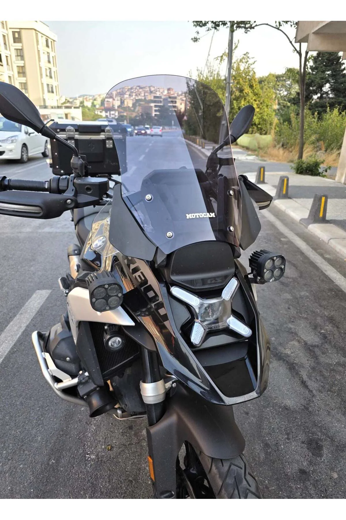 Bmw R 1300 GS Ön Cam 2023-2026 Model 48cm Füme Renkli 4mm