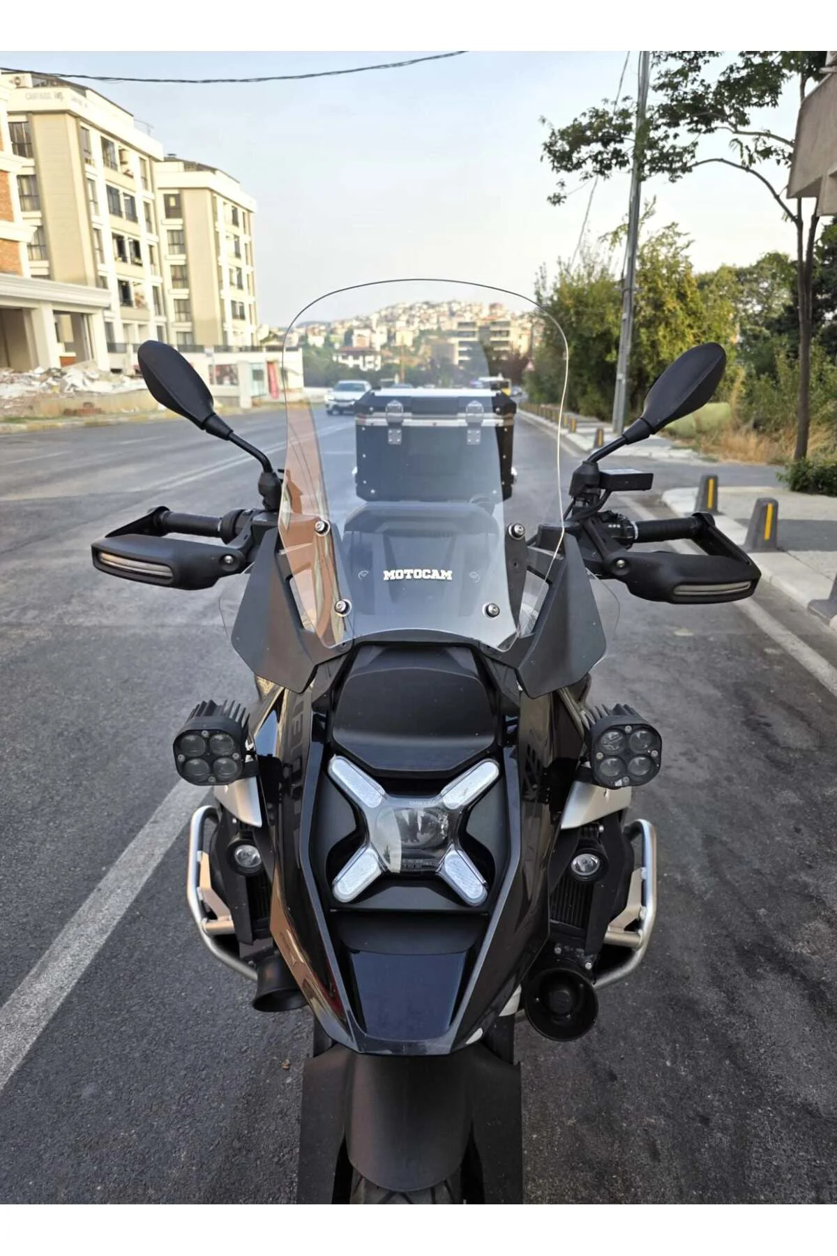 Bmw R 1300 GS Ön Cam 2023-2026 Model 48cm Şeffaf Renkli 4mm