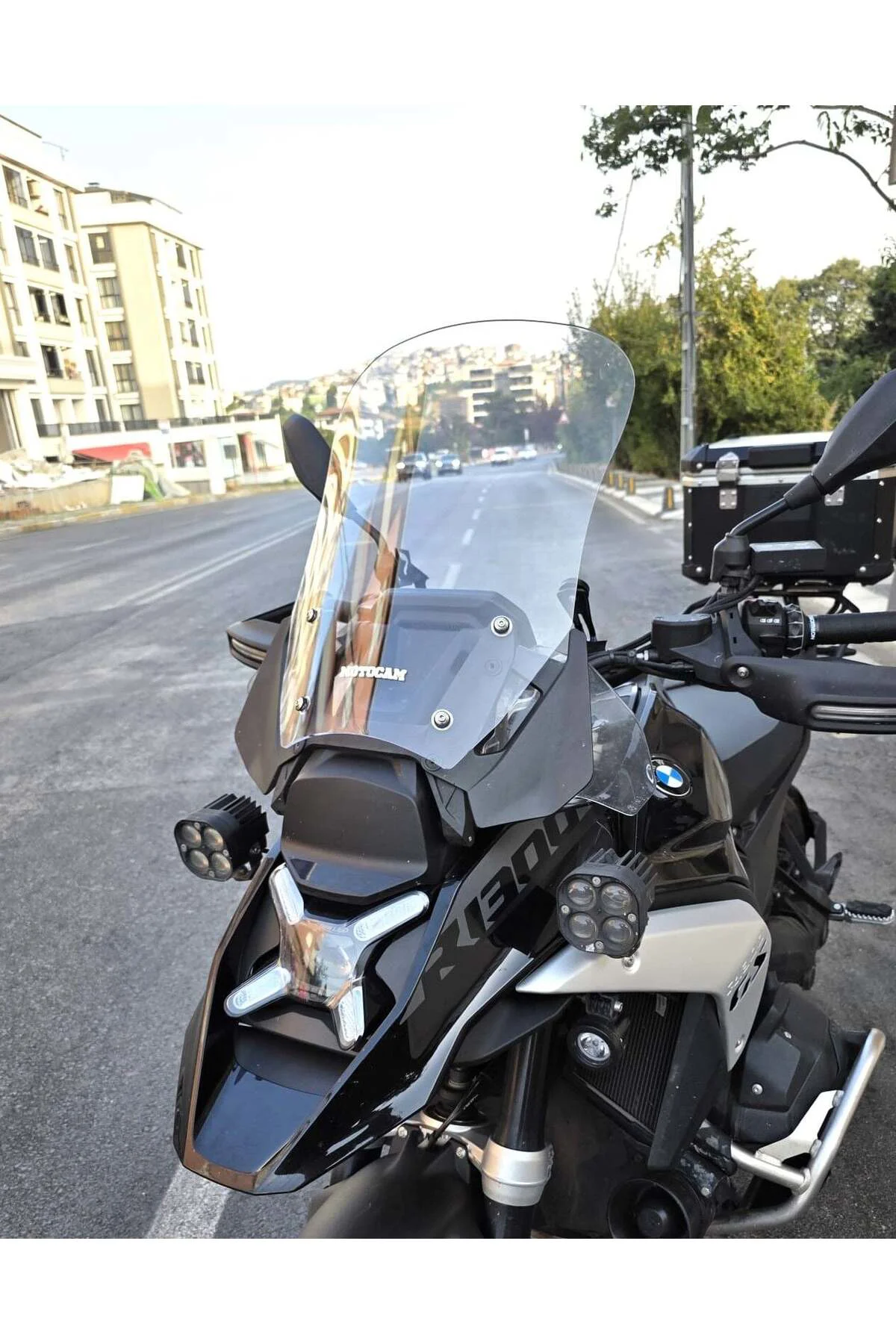 Bmw R 1300 GS Ön Cam 2023-2026 Model 48cm Şeffaf Renkli 4mm