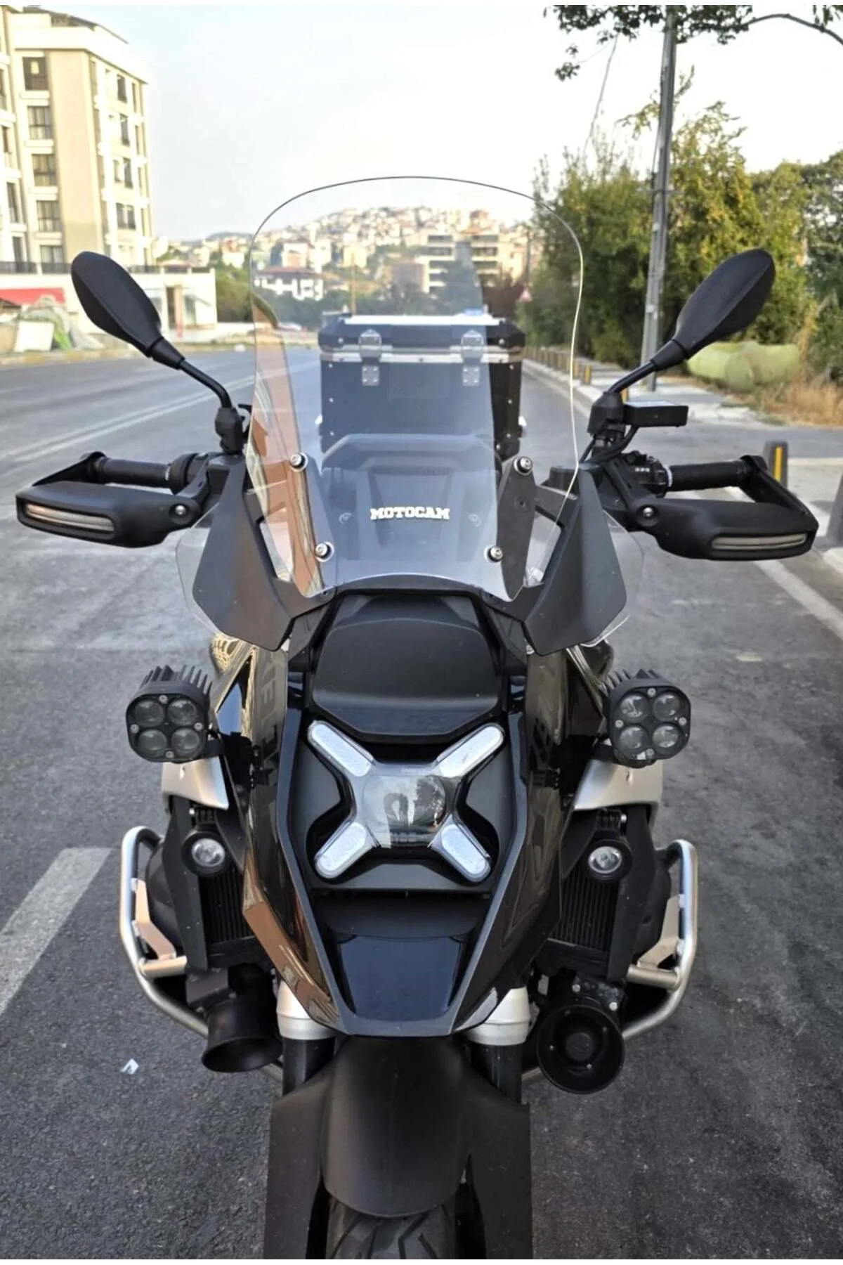 Bmw R 1300 GS Ön Cam 2023-2026 Model 48cm Şeffaf Renkli 4mm