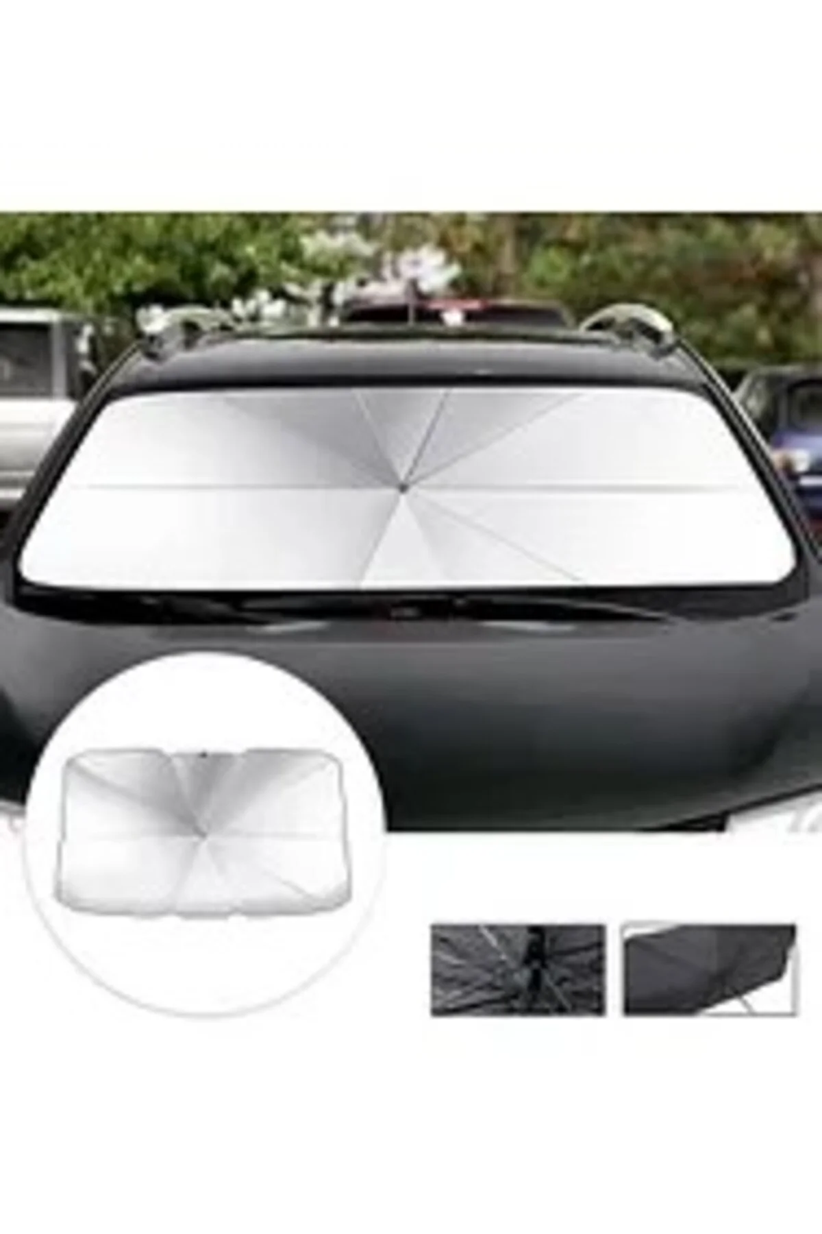 Bmw X1, Mercedes Gla, Audi Q3, Vw T-roc, Toyota Rav4 Uyumlu Oto Şemsiye - Görsel 2