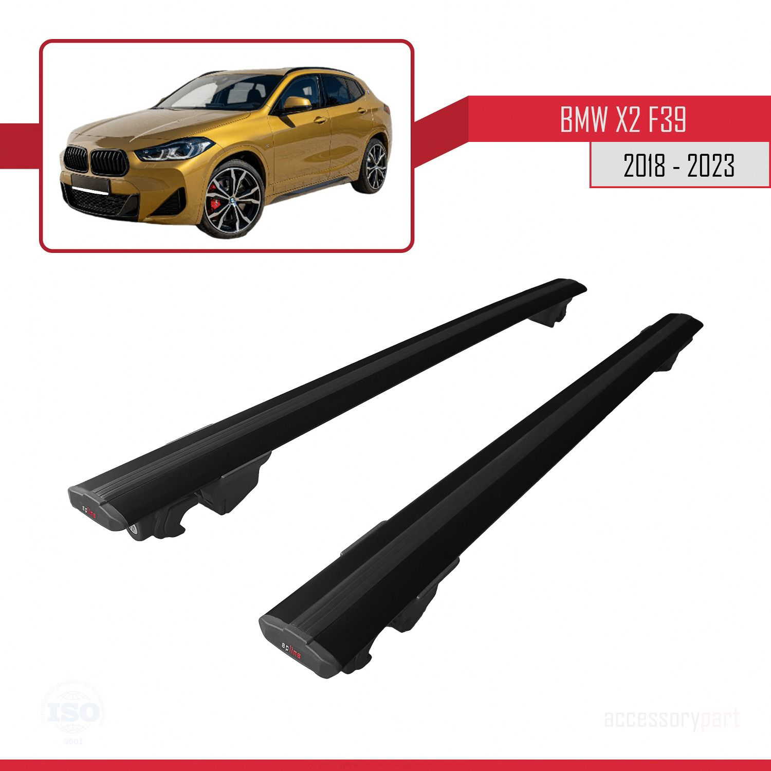 BMW X2 (F39) 2018 ve Sonrası ile uyumlu HOOK Model Anahtar Kilitl
