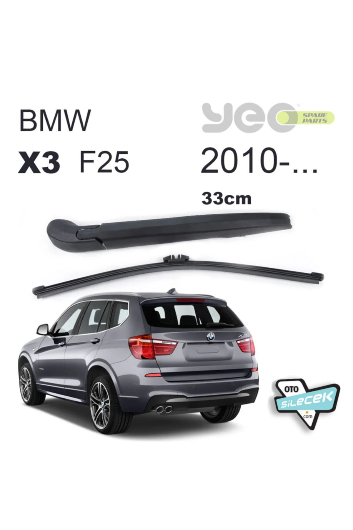 Bmw X3 Arka Silecek Kolu 2011-..