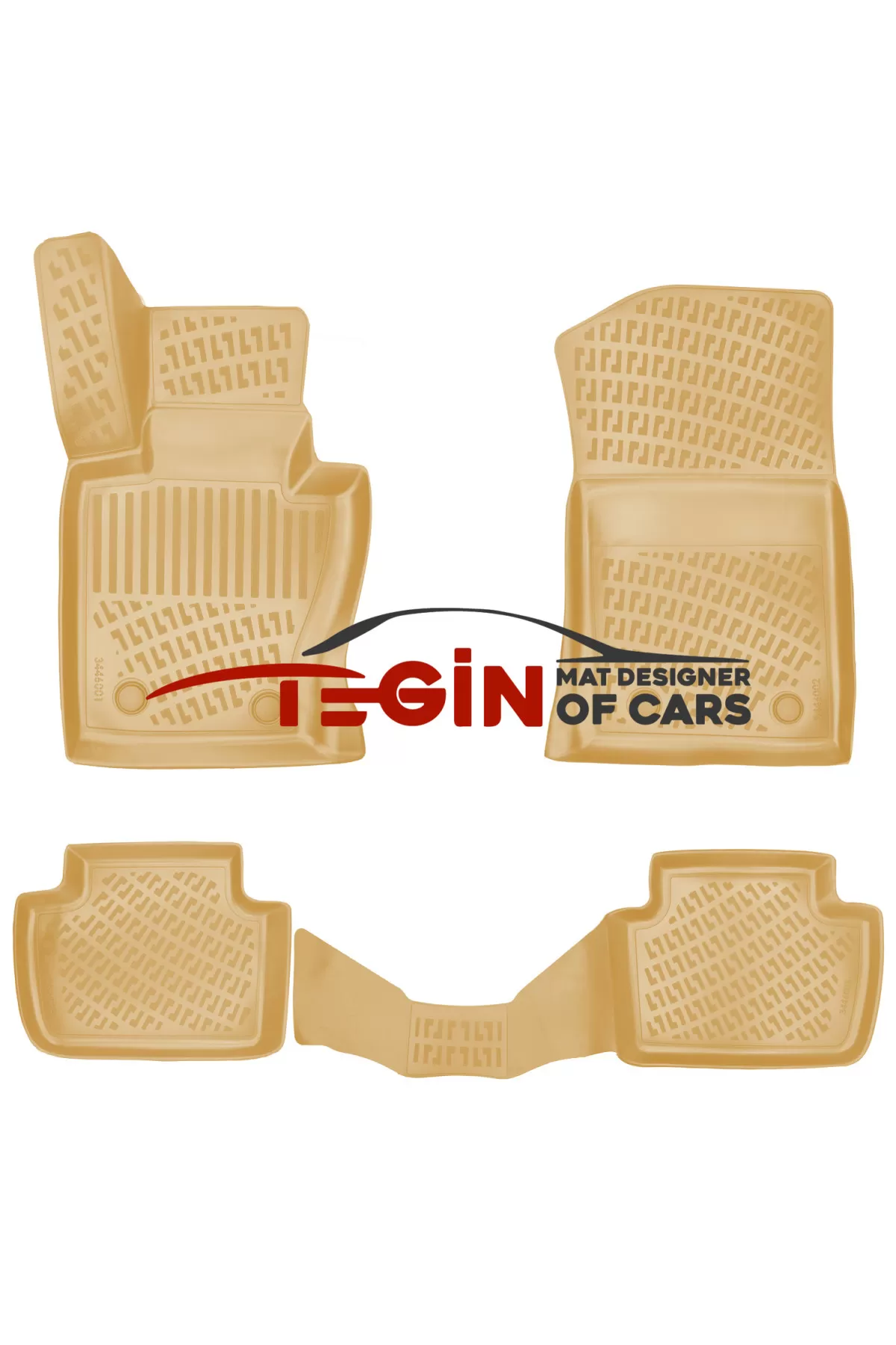 Bmw X3 Bagaj Havuzu + Bej 3D Paspas 2003