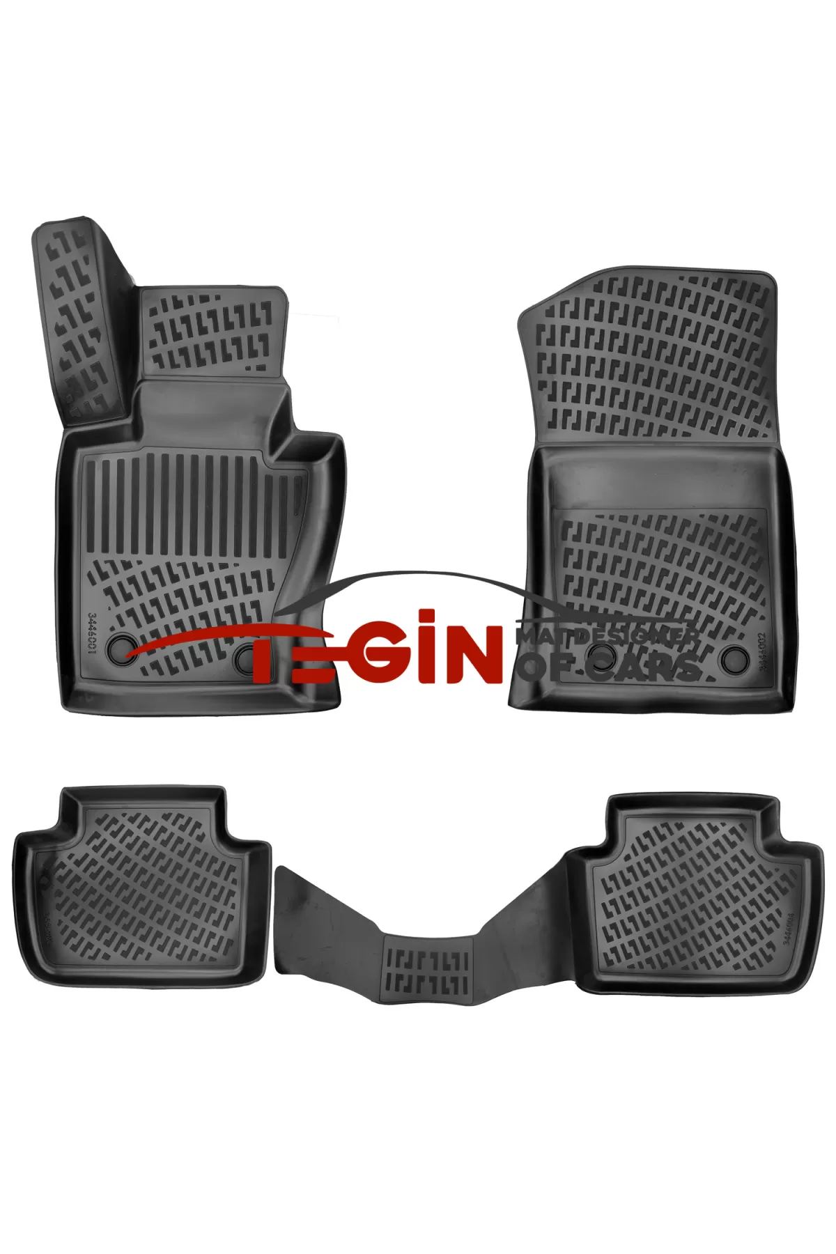 Bmw X3 Bagaj Havuzu + Siyah 3D Paspas 2004