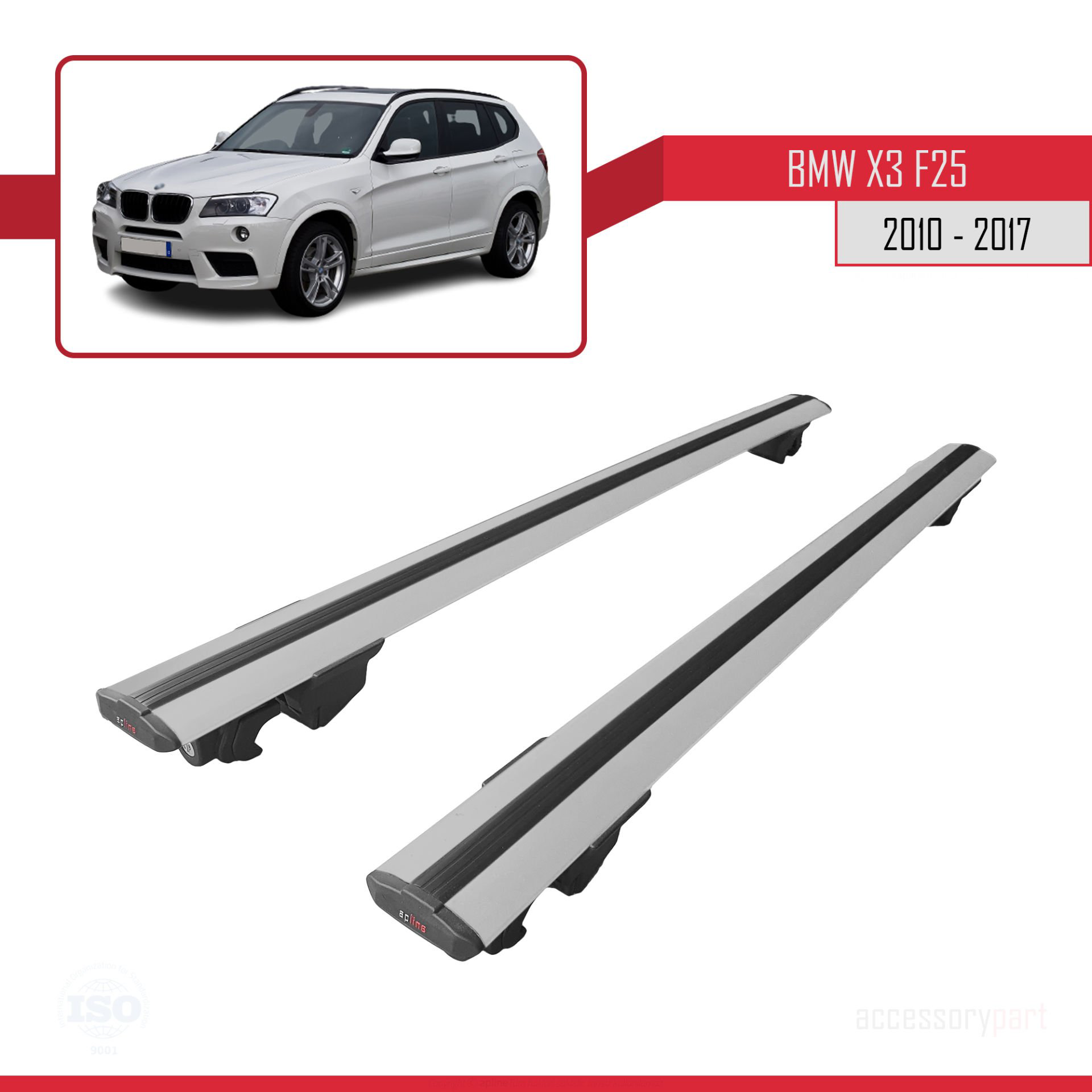 Bmw X3 (F25) 2010-2017 Arası ile uyumlu HOOK Model Anahtar Kilitl