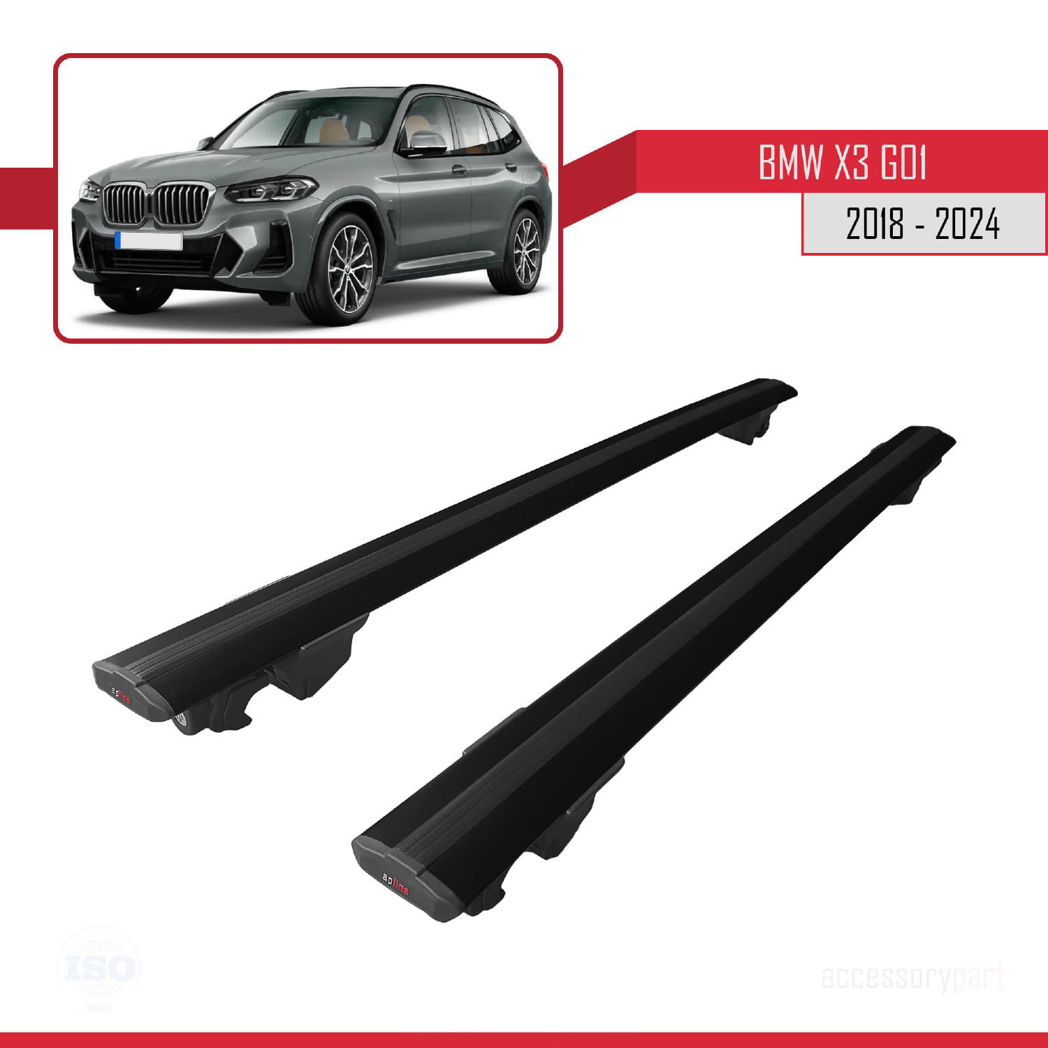 BMW X3 (G01) 2018 ve Sonrası ile uyumlu HOOK Model Anahtar Kilitl