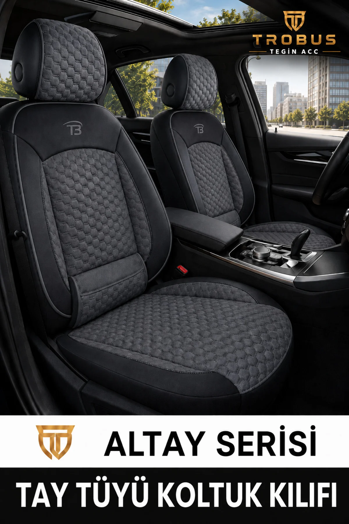 BMW X5 2015 2016 2017 2018 2019 Uyumlu Altay Bel Destekli Tay Tüyü Füme Koltuk Kılıfı Fiyatı, Yorumları ve Özellikleri