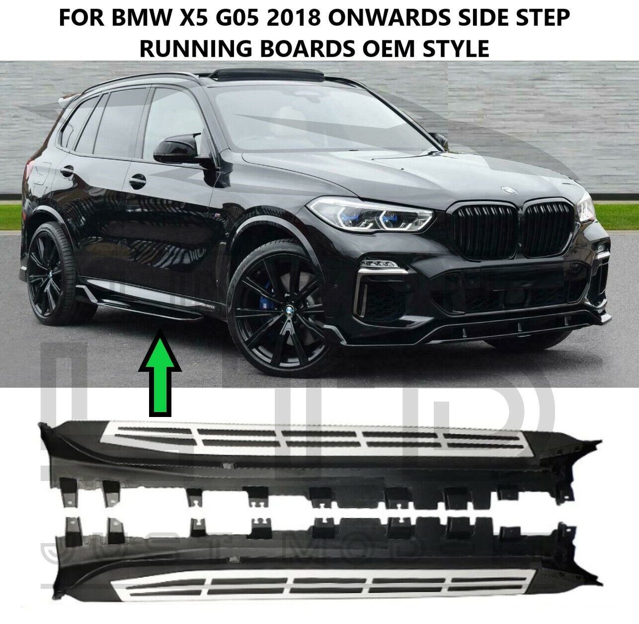 Bmw X5 Uyumlu G05 2020 Sonrası Yan Basamak Bmw Style Parça Bmw X5 Uyumlu G05 2020 Sonrası Yan Basamak Bmw Style Parça