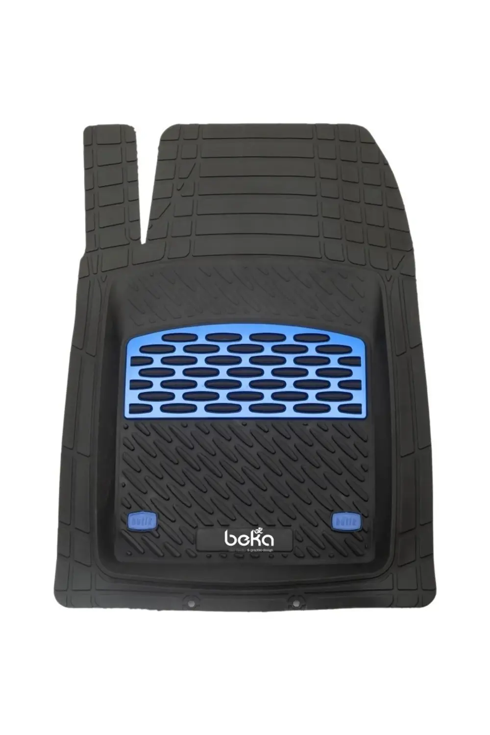 BMW X6 2008 UYUMLU HAVUZLU ÜNIVERSAL MAXİ PASPAS MAVİ - SİYAH