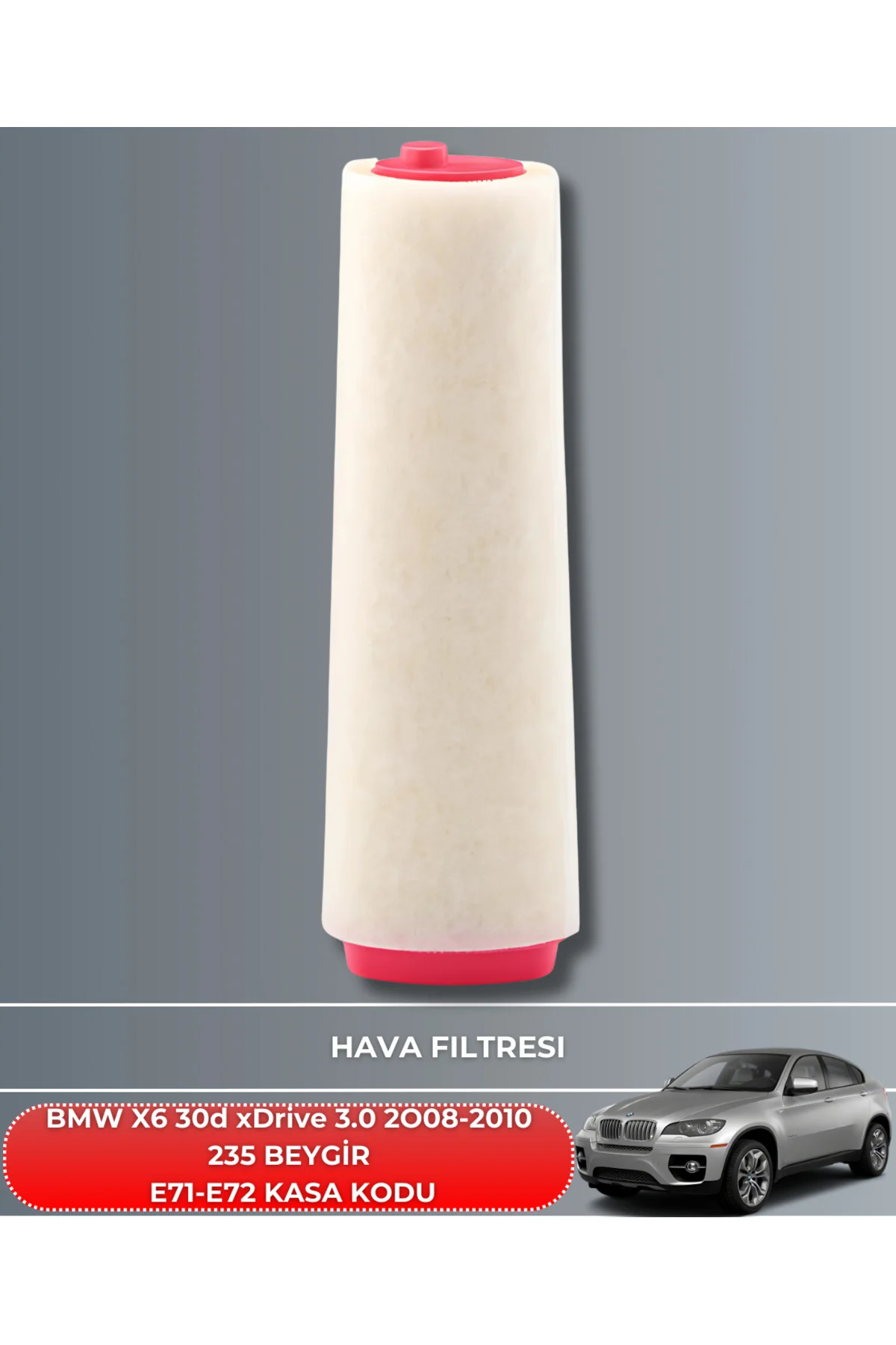 BMW X6 30d xDrive 3.0 2008-2009-2010 235 BEYGİR HAVA YAĞ POLEN Fİ