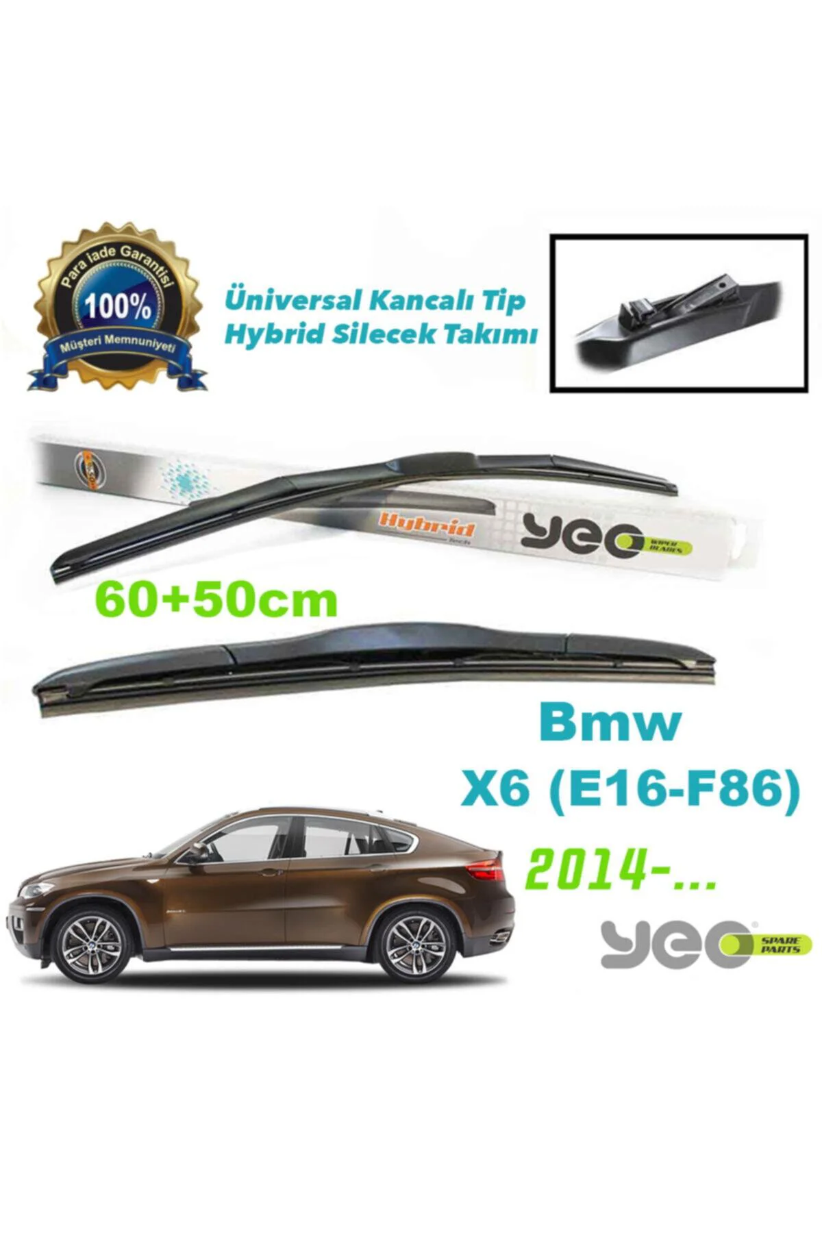Bmw X6 (f16;f86) Hybrid Silecek Takımı 2014-.. Fiyatı, Yorumları ve Özellikleri