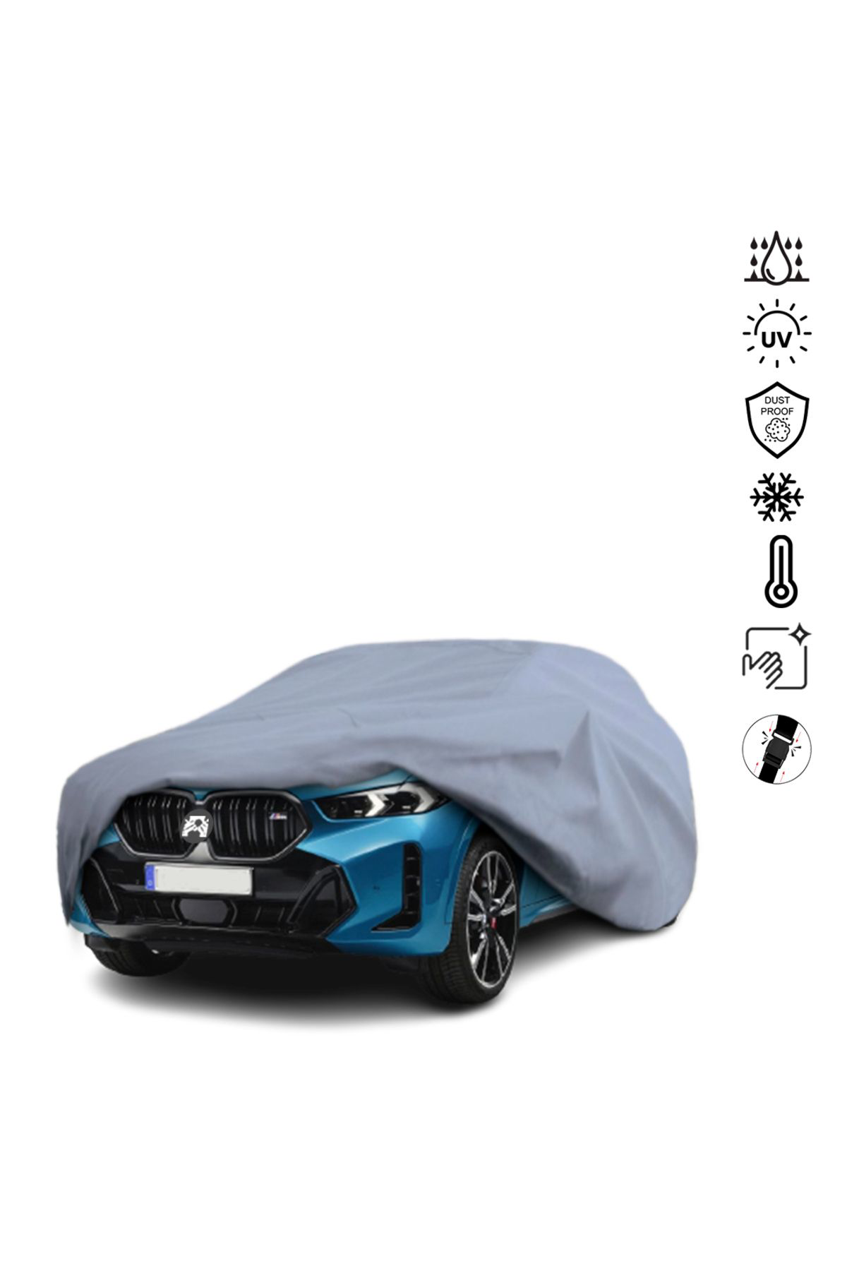 BMW X6 G06 (2023-) Araba Brandası Miflonlu 4 Mevsim Oto Branda