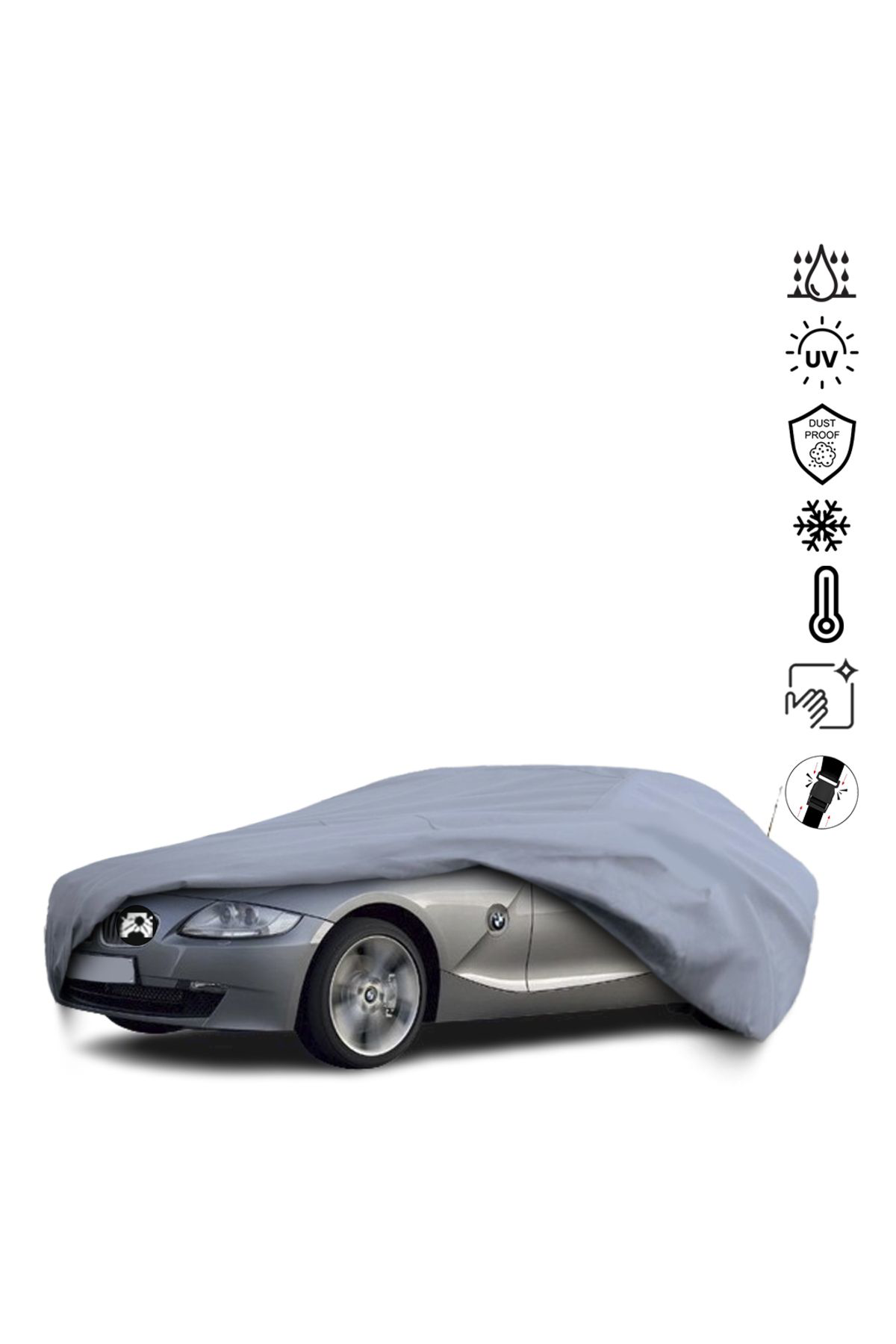 Bmw Z4 Coupe E86 (2006-2008) Araba Brandası Miflonlu Su Geçirmez 