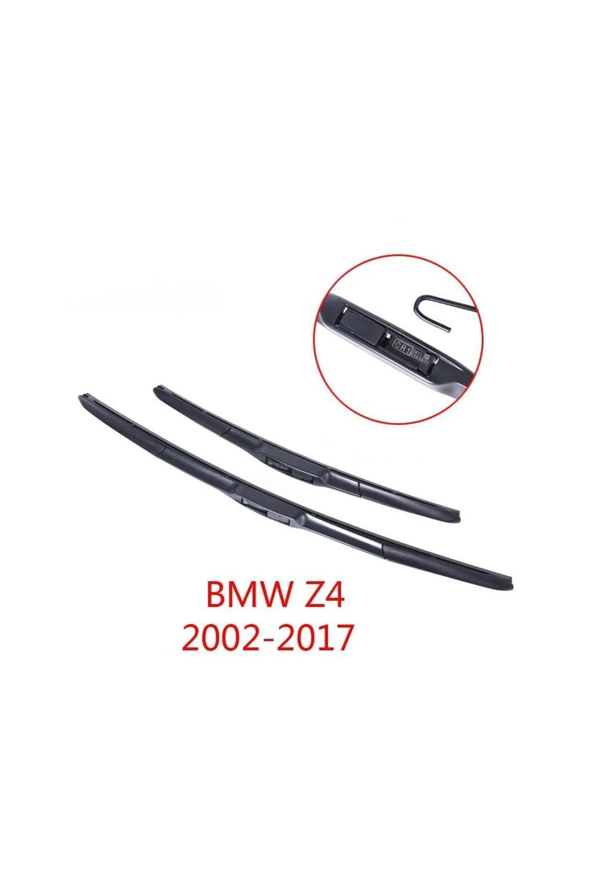 BMW Z4 E85 KASA ÖN CAM SİLECEK SÜPÜRGESİ TAKIMI 2002--2009 Uyumlu