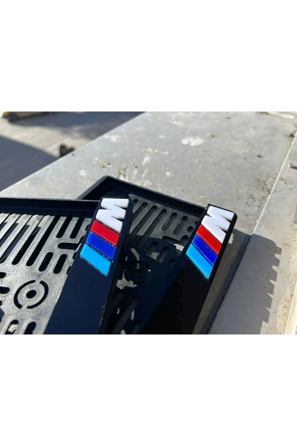 Bmw///m Logolu Pleksi Plakalık