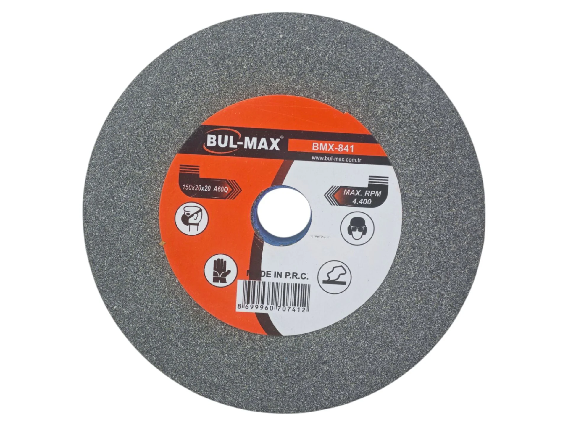 BMX-841-2   Bulmax 60 Kum Çark Taşı  150*20*20mm