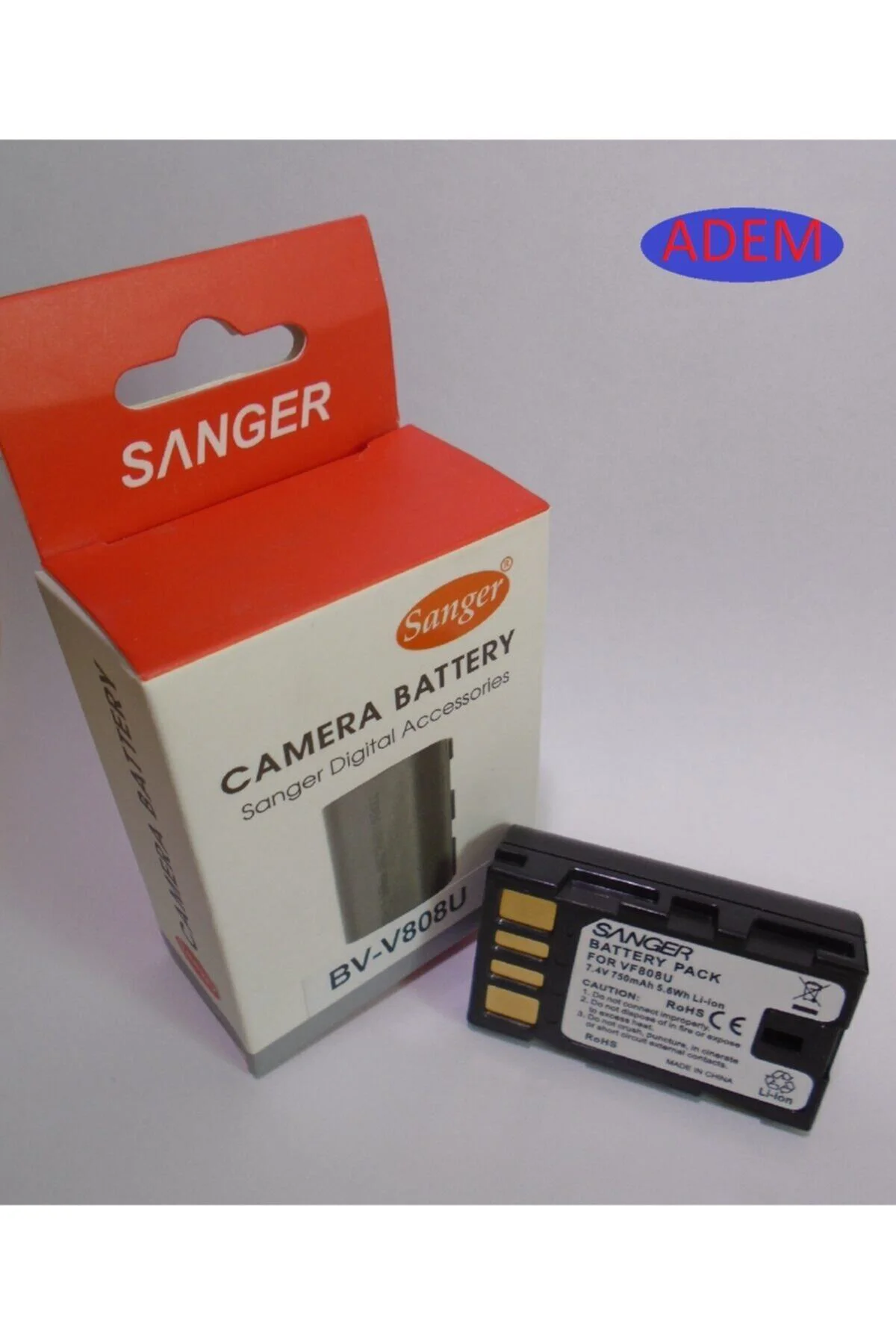 Bn-v808u Batarya, Jvc Bn-v808u Batttery