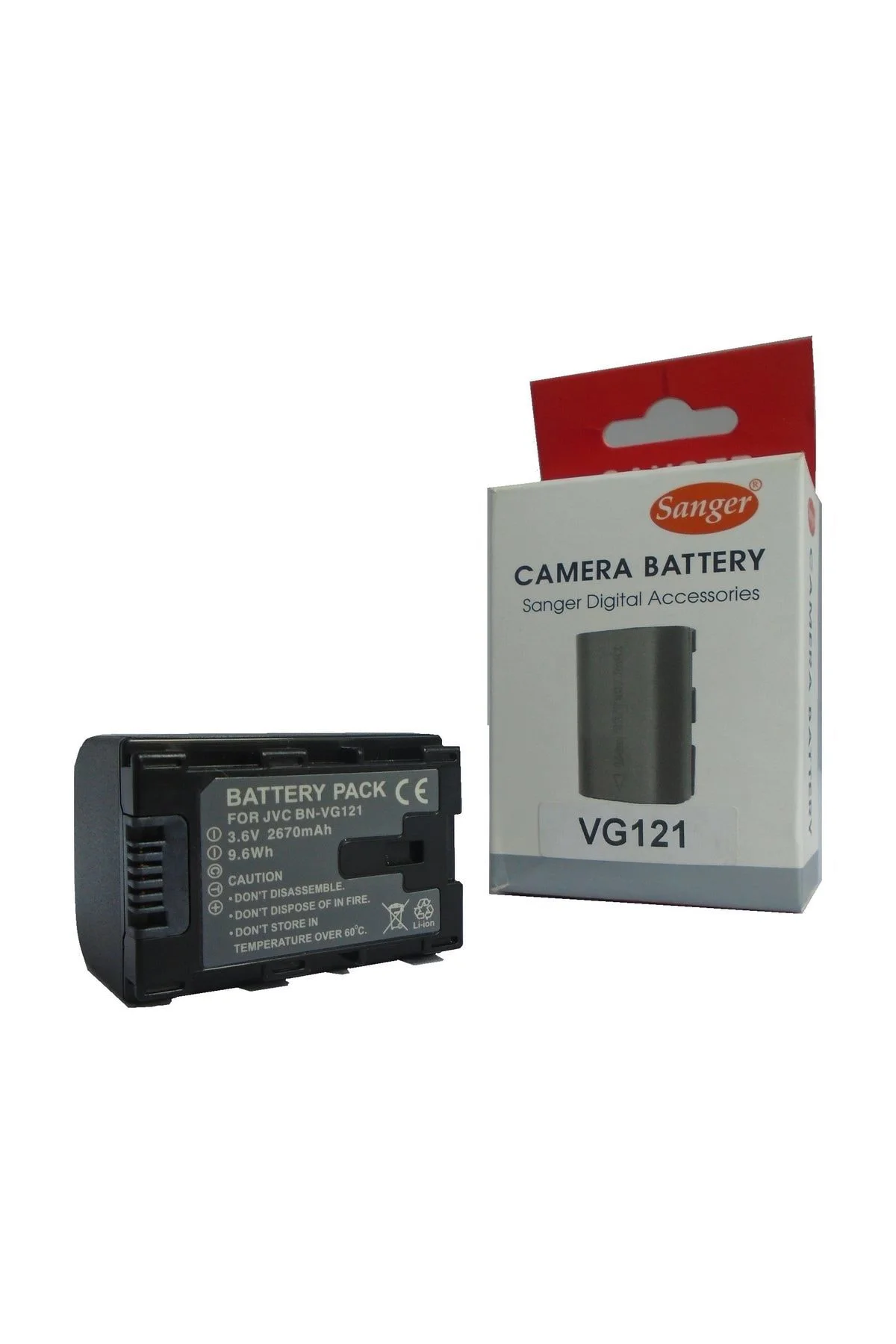 Bn-vg121 Jvc Kamera Bataryası