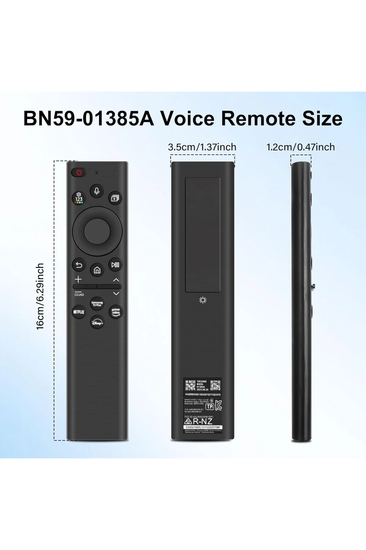 BN59-01385A için Uyumlu evrensel uzaktan kumanda, Samsung uzaktan kumanda Smart TV için yedek uz