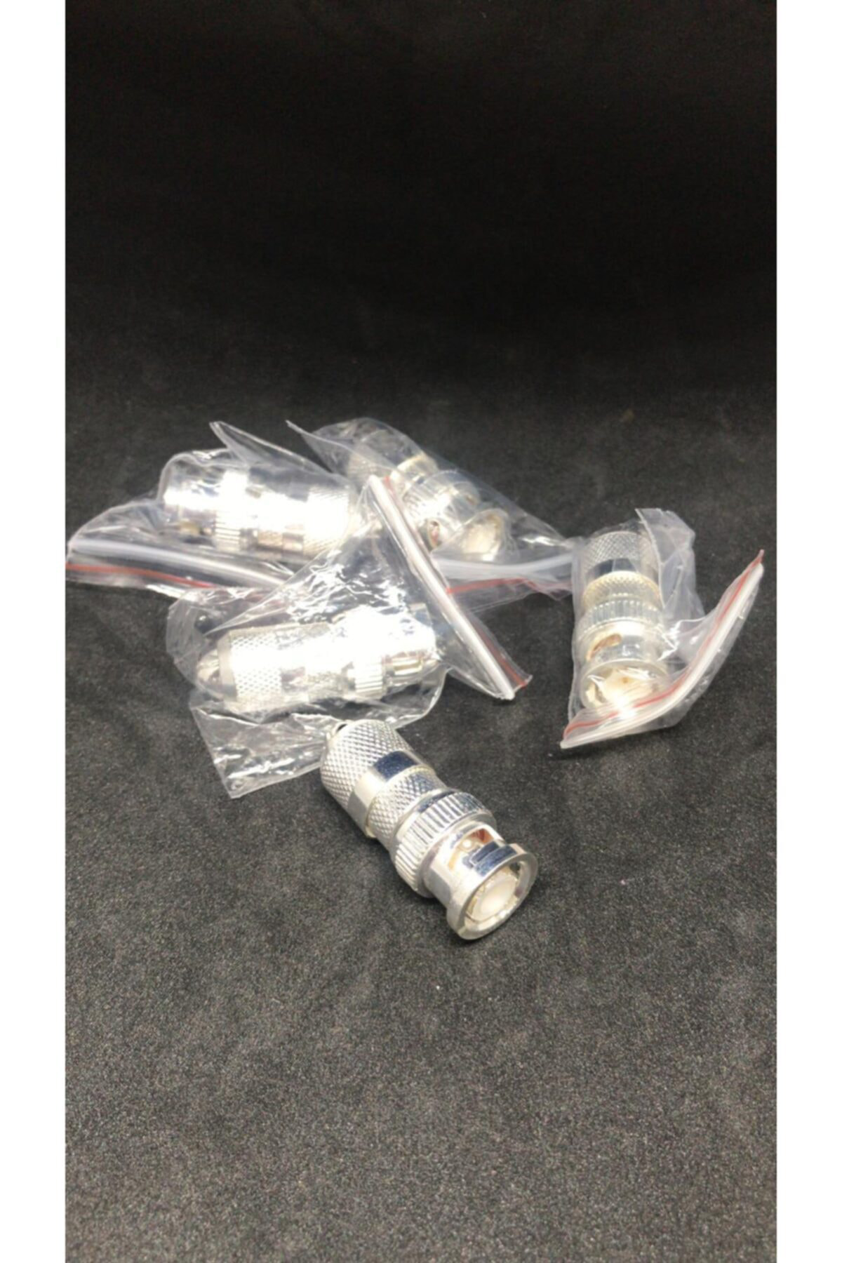 Bnc Fiş Gümüş Kaplama 5 Adet