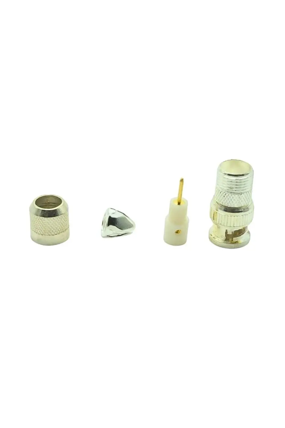 BNC Nikel Fiş Vidalı Konnektör