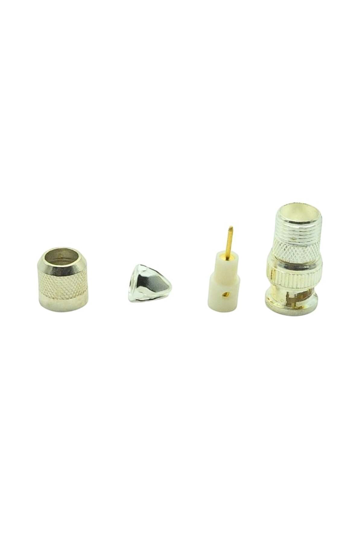 BNC Nikel Fiş Vidalı Konnektör