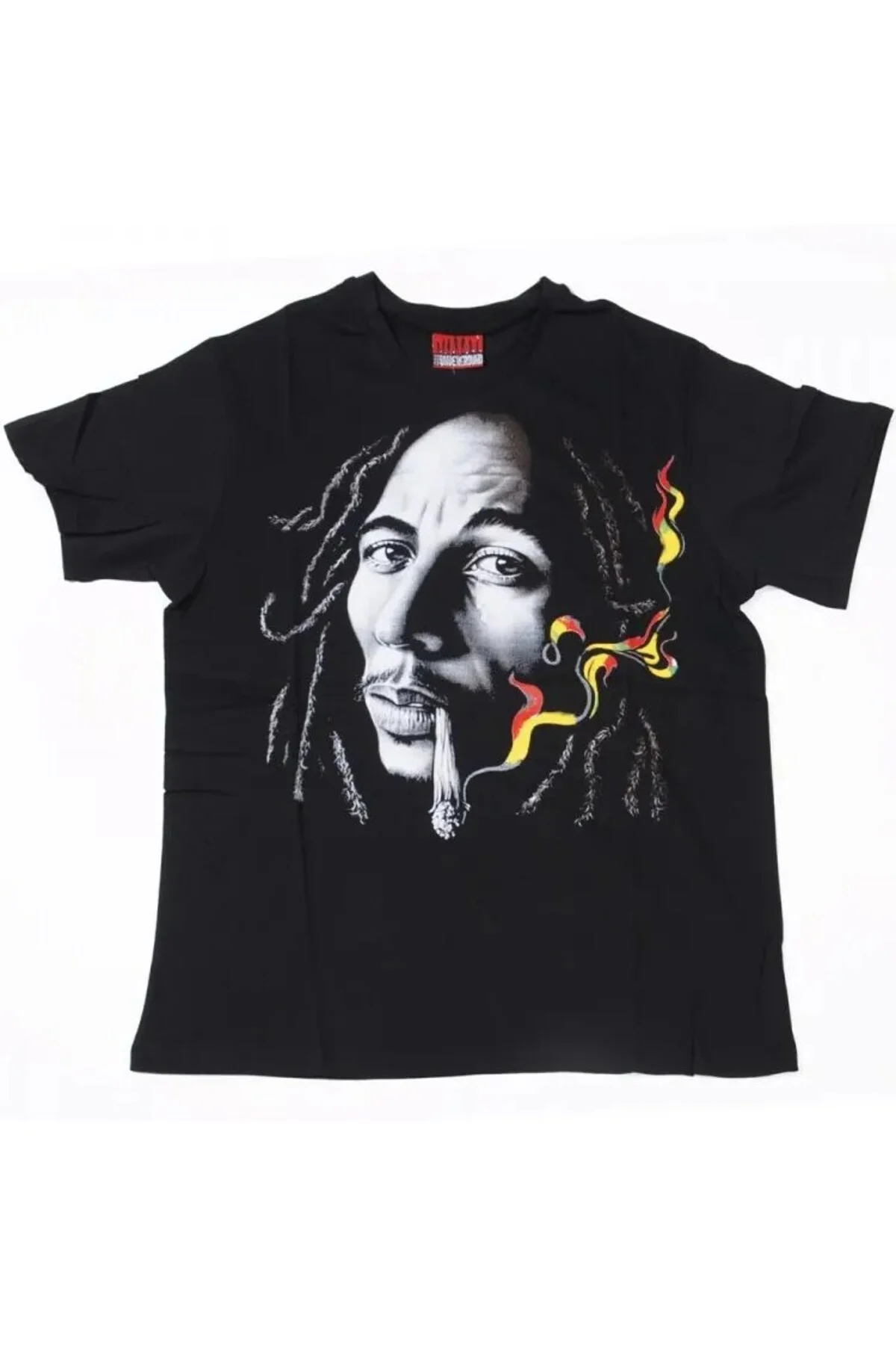 Bob Marley No:1 Tişört Siyah