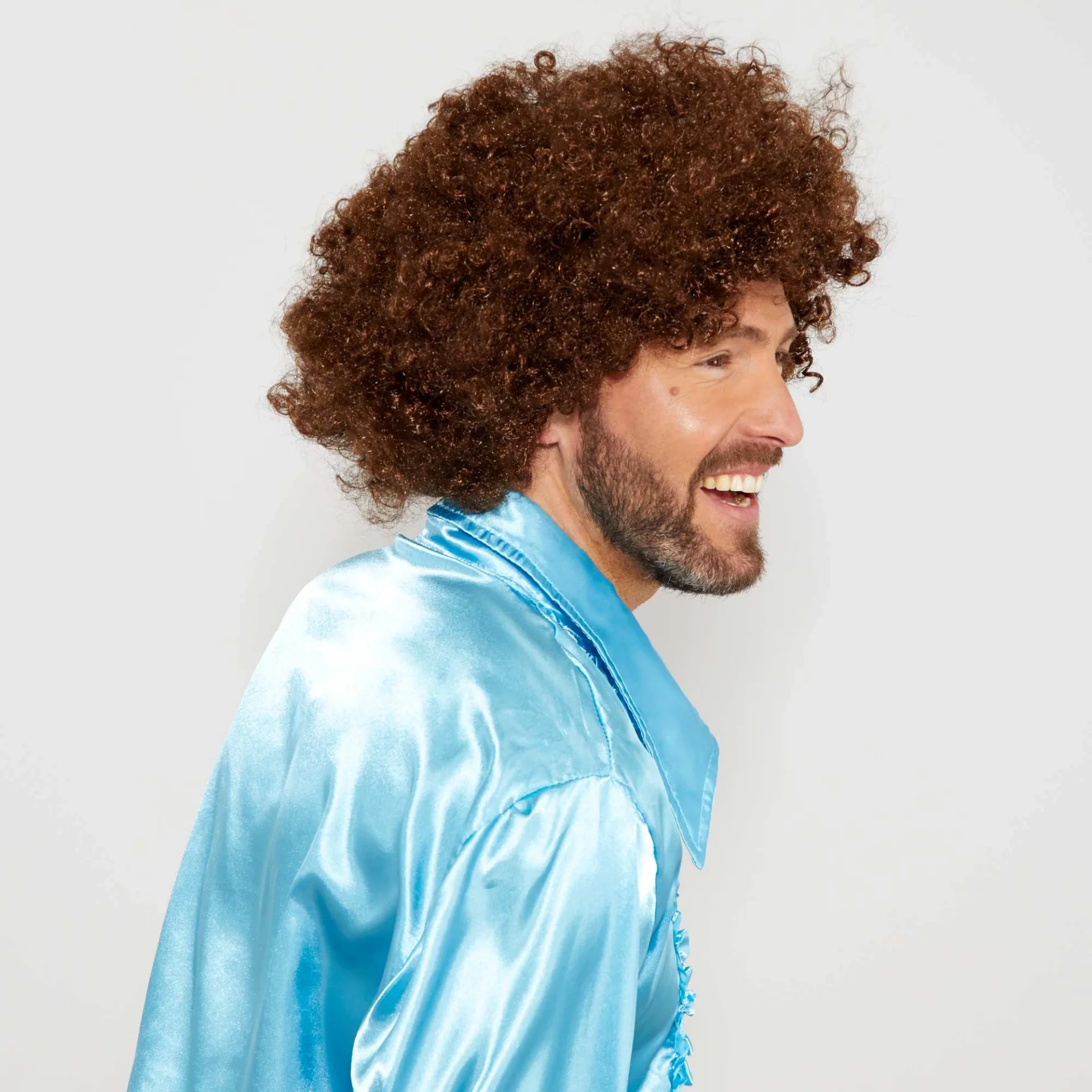 Bob Ross Bonus Peruk Kahverengi Renk 120 gr