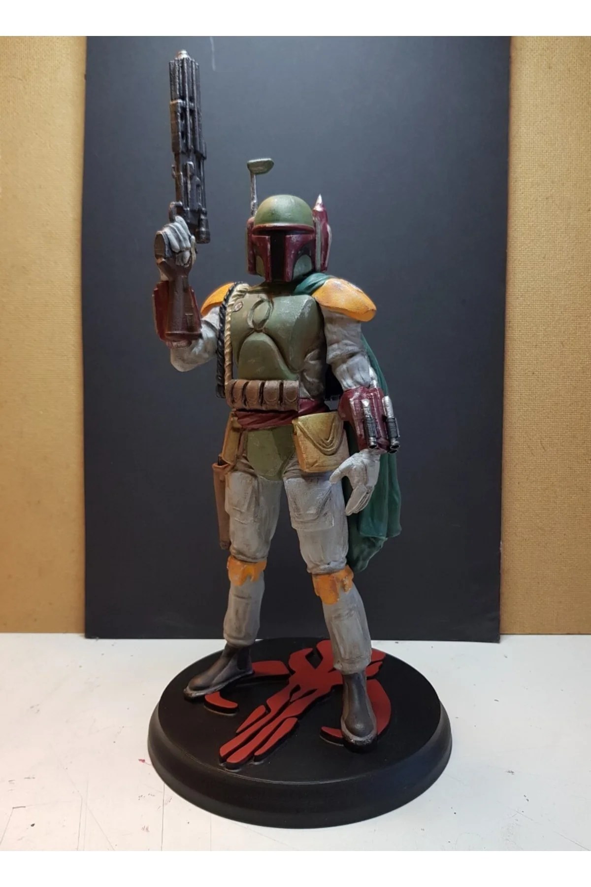 Boba Fett Star Wars Boyalı Figür 25 Cm (büyük Boy)
